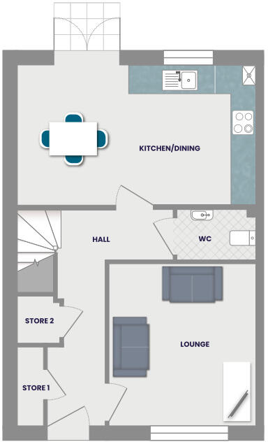 Off A1 Blindwells,
East Lothian,
EH32 9GT floorplan