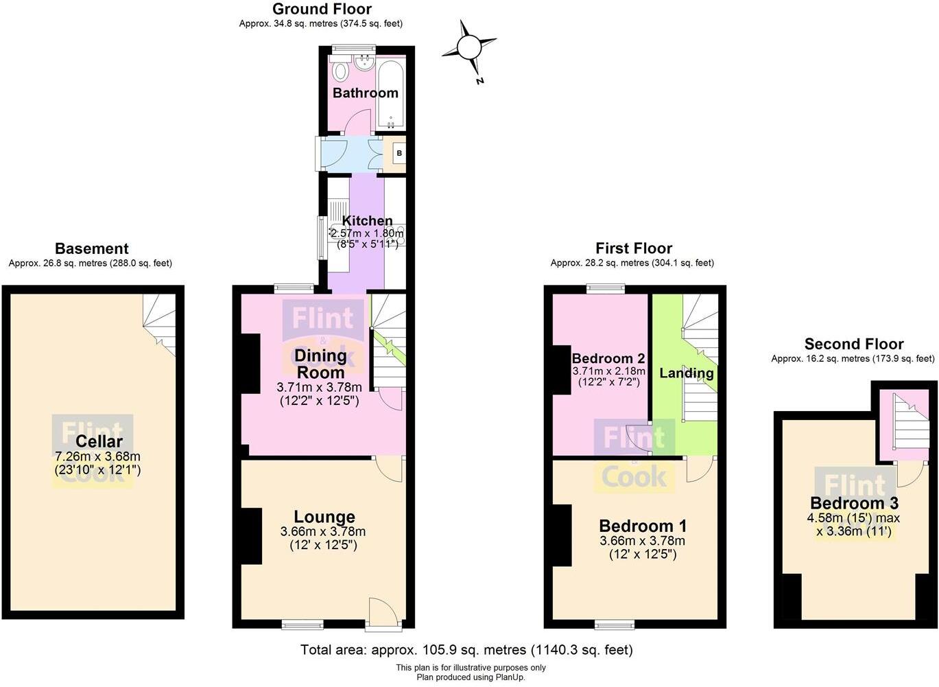 Newtown Road, Hereford floorplan
