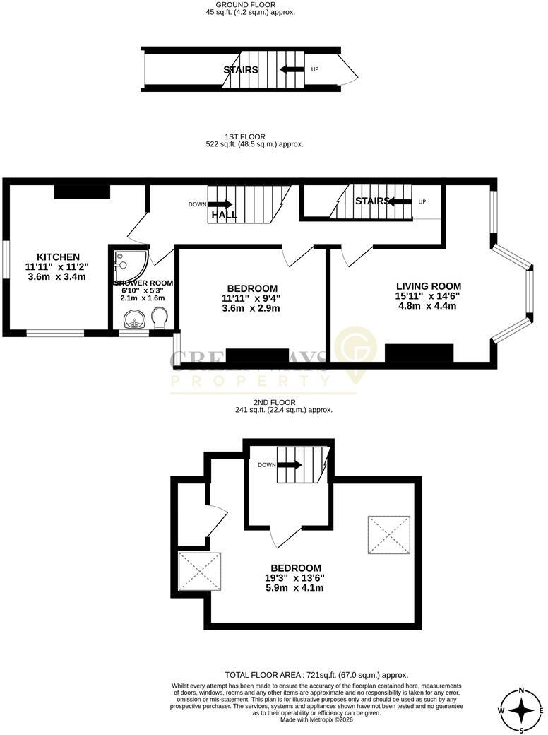 Alpine Road, Hove floorplan