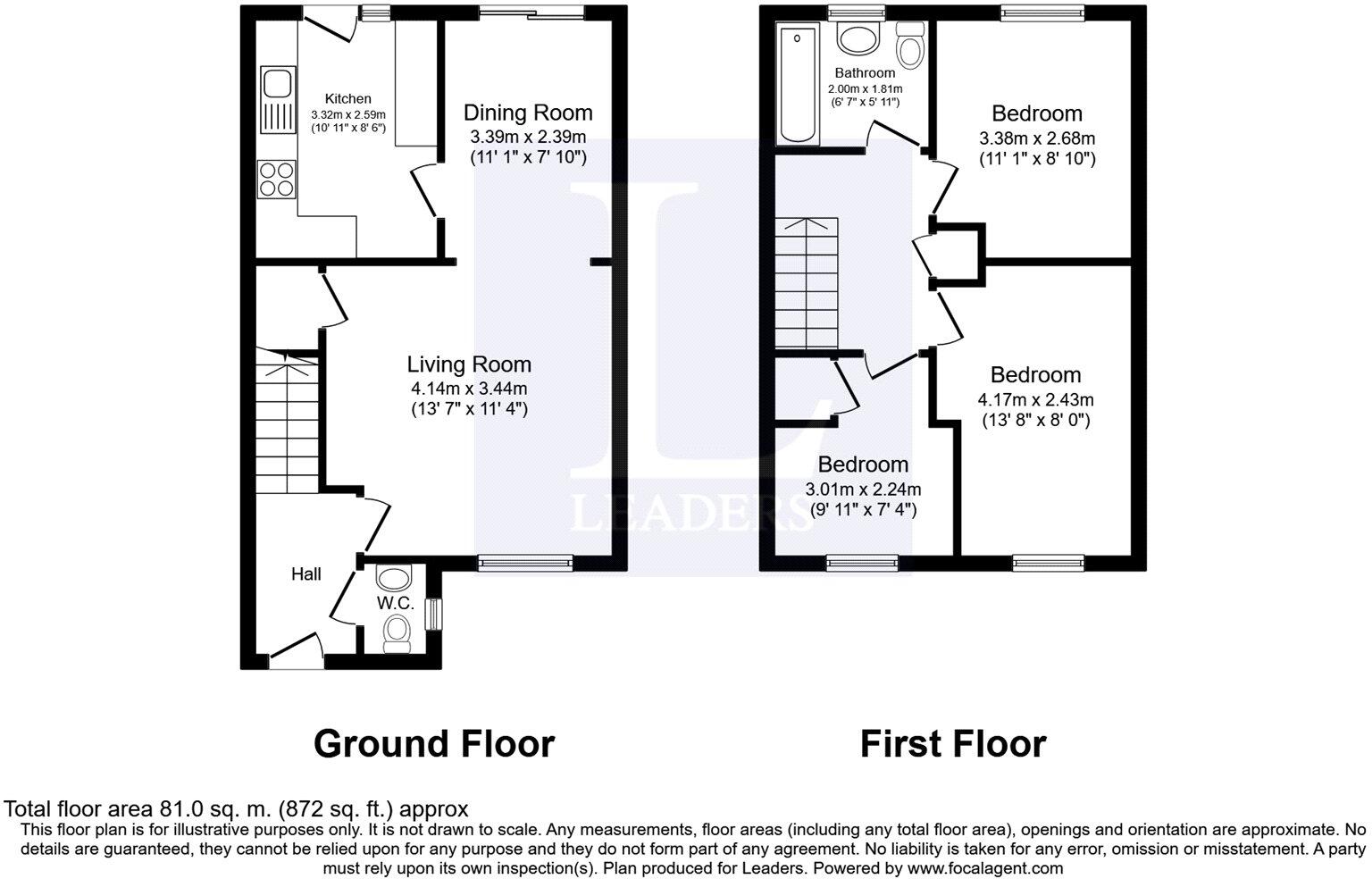Holden Road, Colchester floorplan