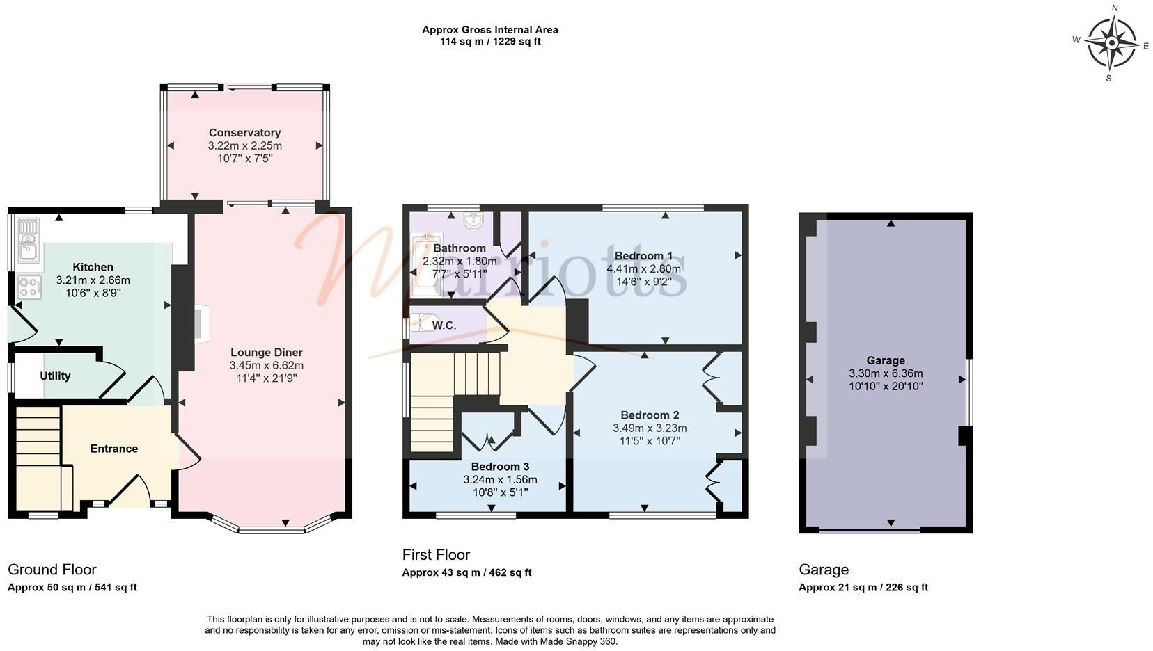 Southcliffe Road, Carlton, Nottingham floorplan