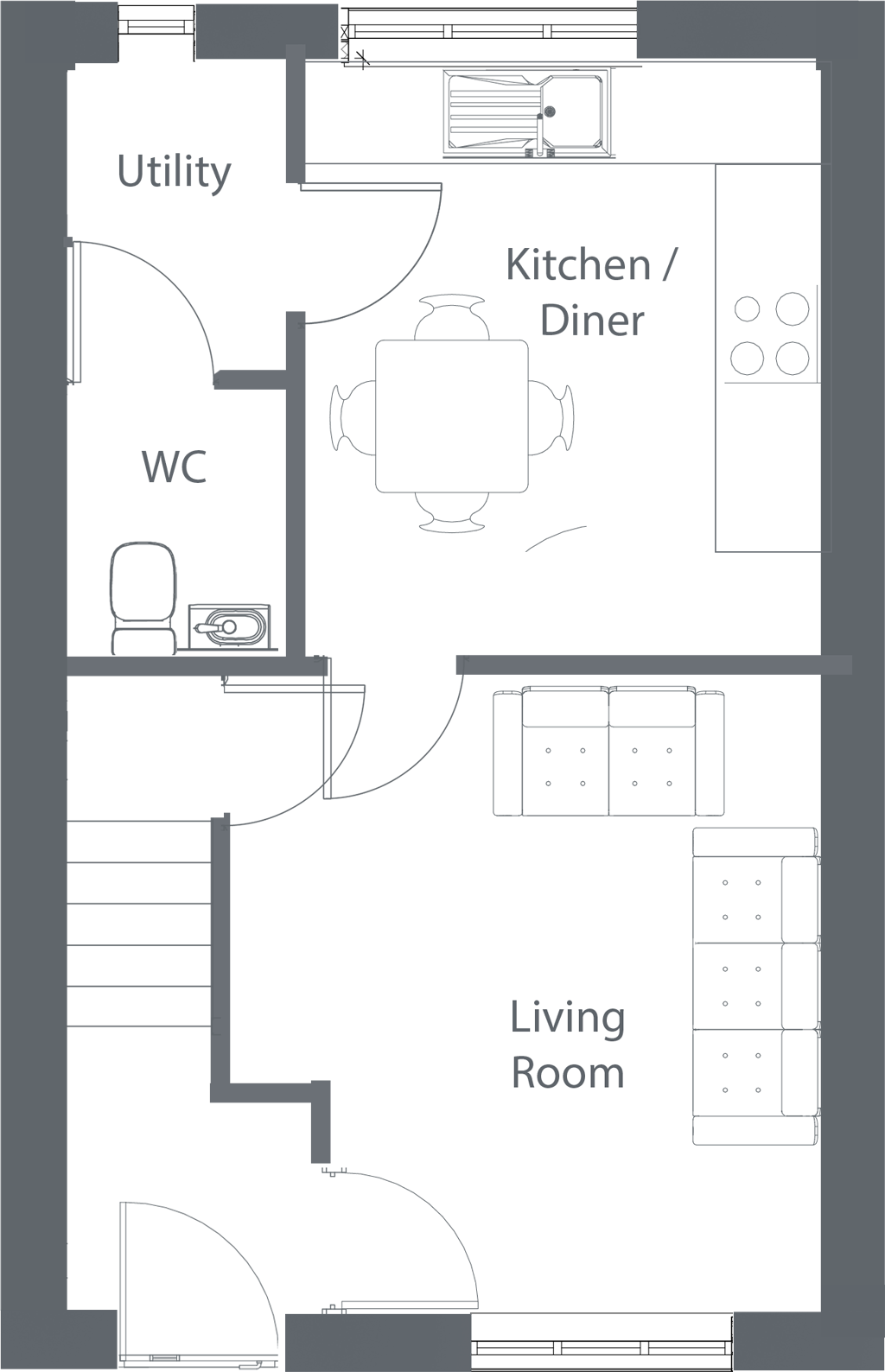 Deanbeck Rise, Otley, Leeds floorplan