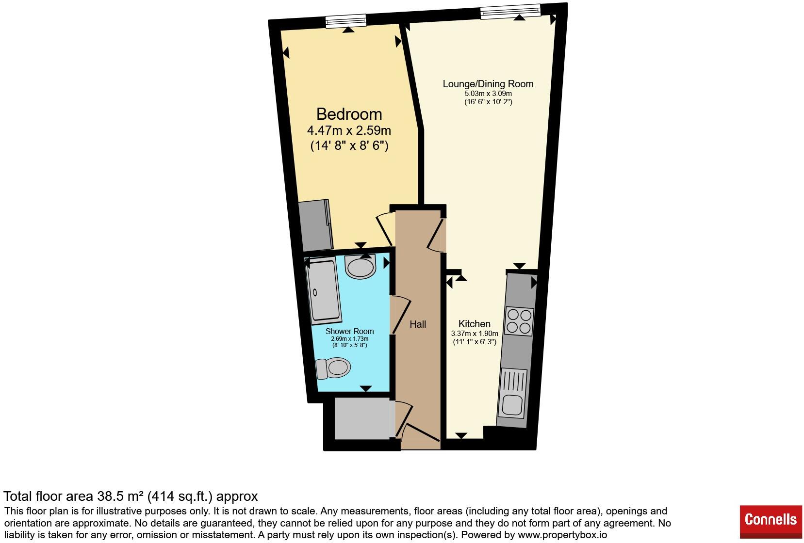 Market Street, Torquay floorplan