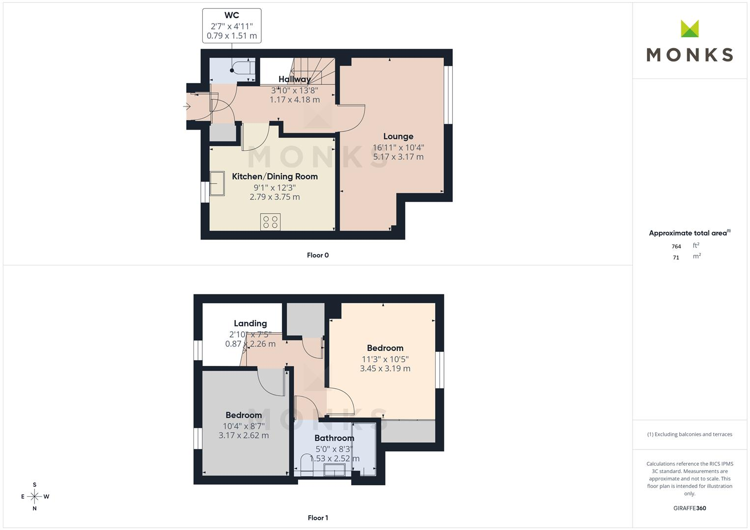 The Furlongs, Bicton Heath, Shrewsbury floorplan