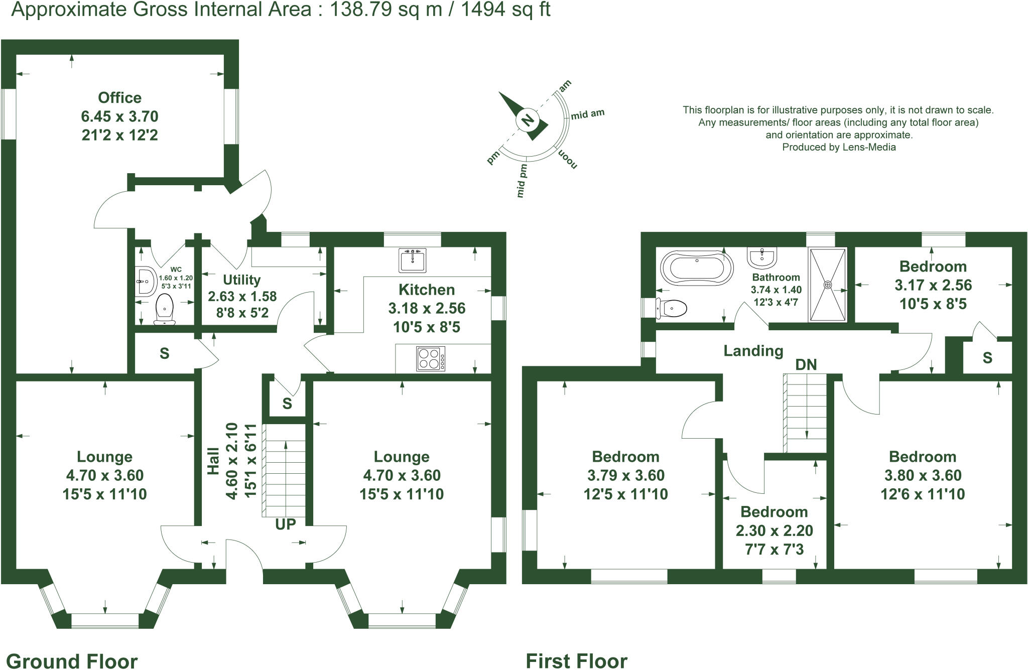 Bolton Road, Chorley, Lancashire floorplan