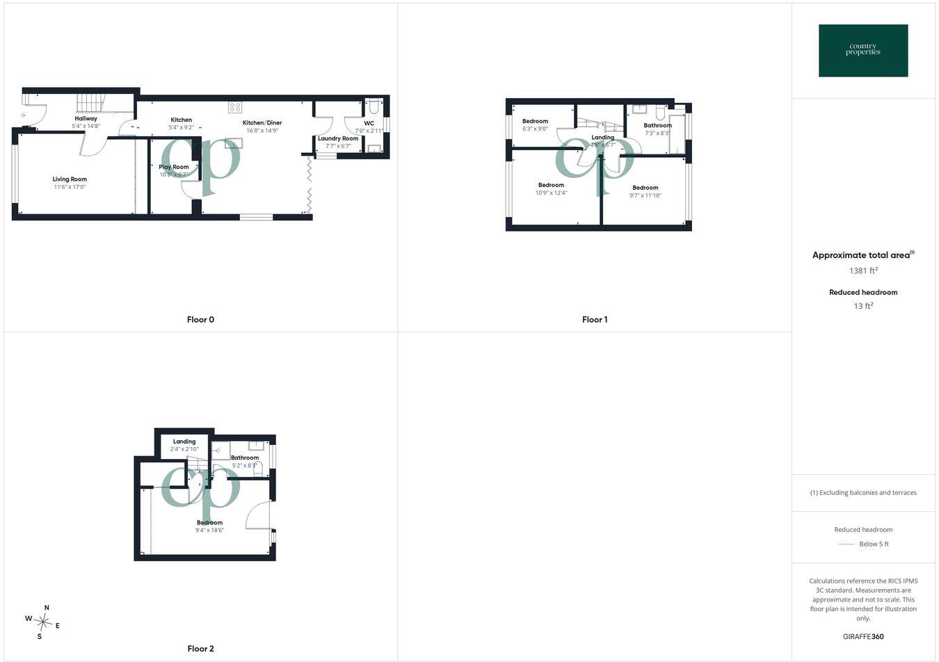 Weston Way, Baldock, SG7 floorplan