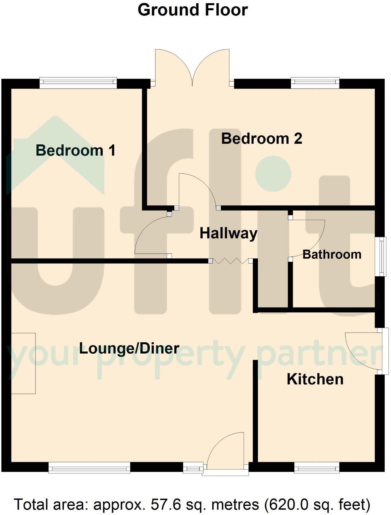 Sandalwood Rise, Swinton, Mexborough floorplan