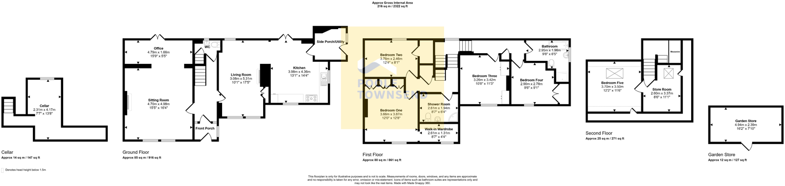 106 Station Road, Cark-in Cartmel floorplan