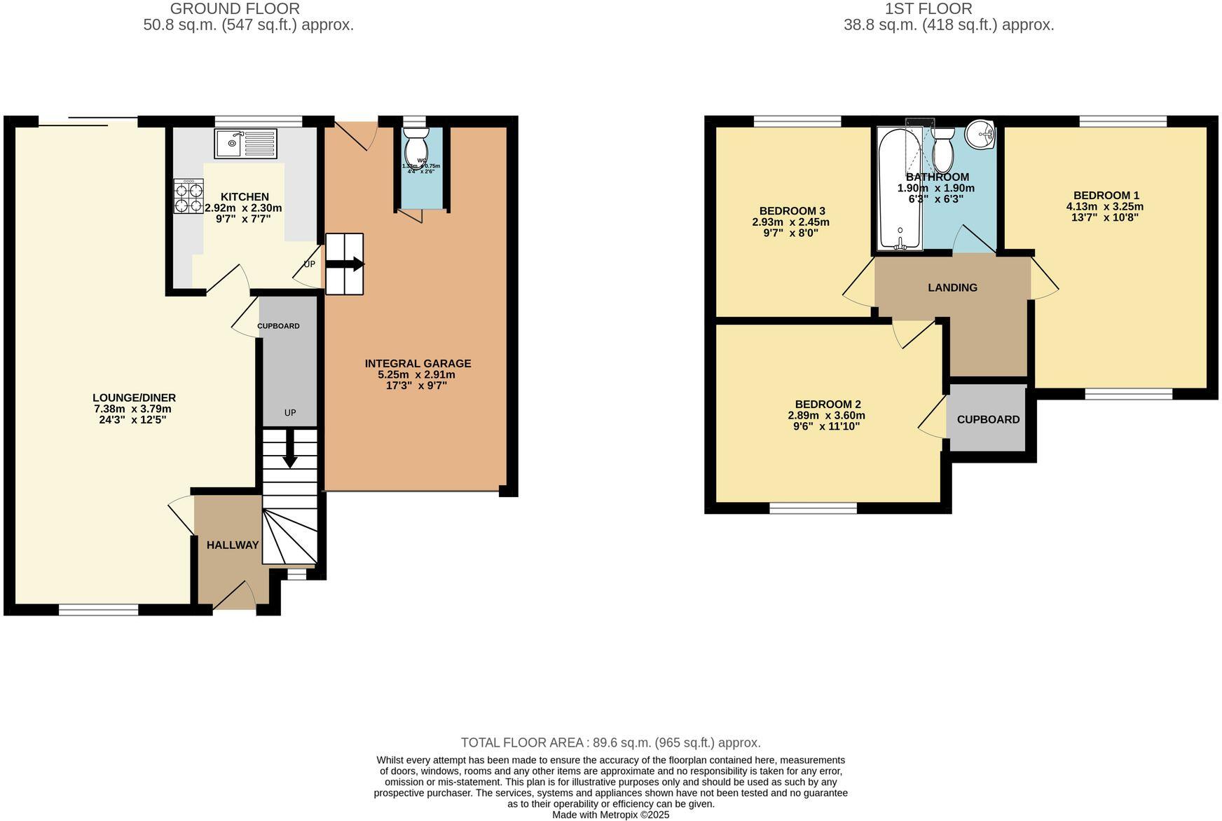 Linden Court, Clay Cross, S45 floorplan