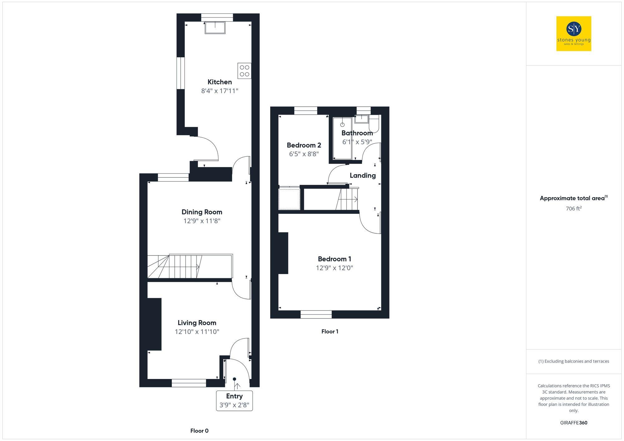 Primrose Street, Clitheroe, BB7 floorplan