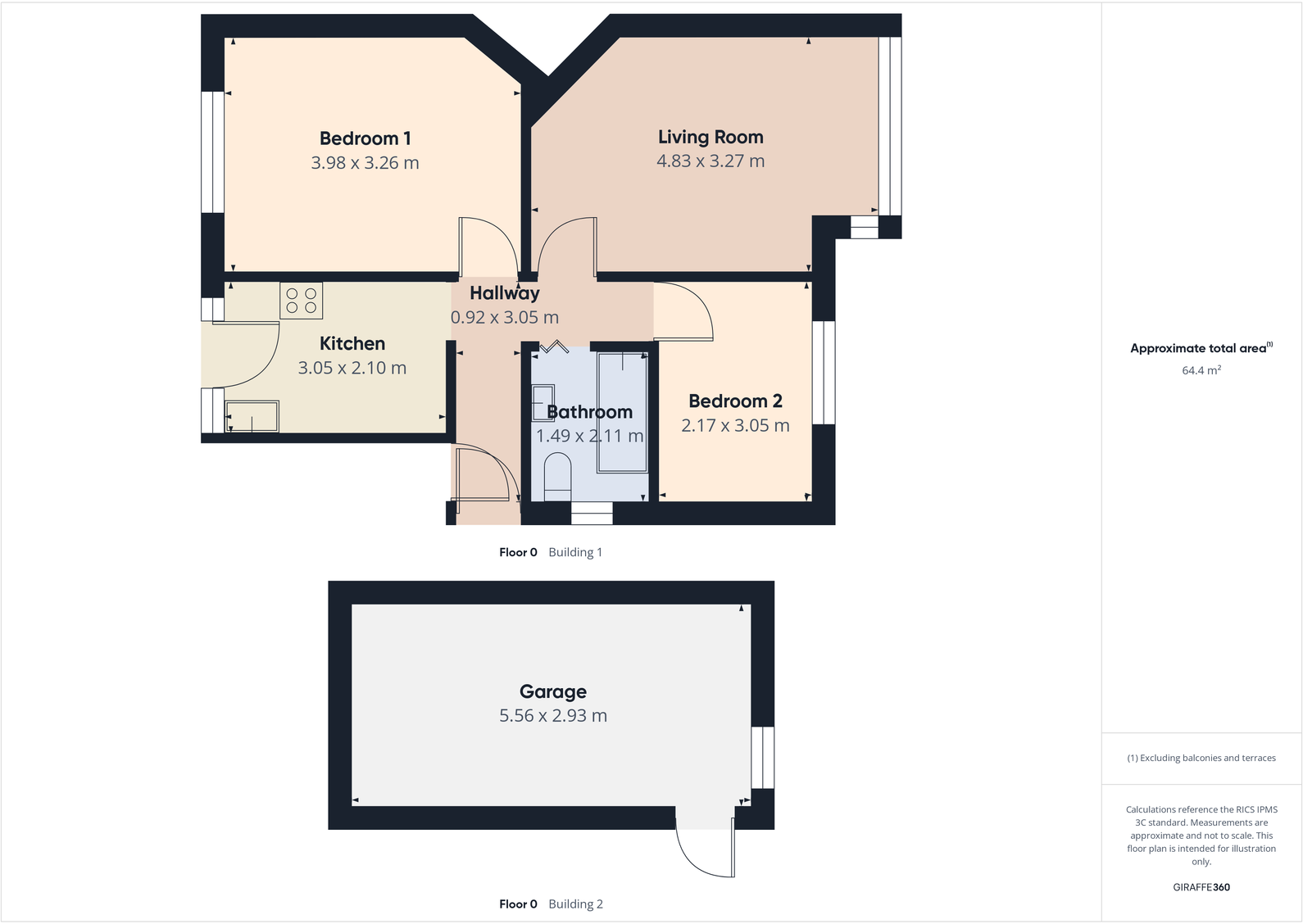 Wharnecliffe Close, Bristol, BS14 9NE floorplan