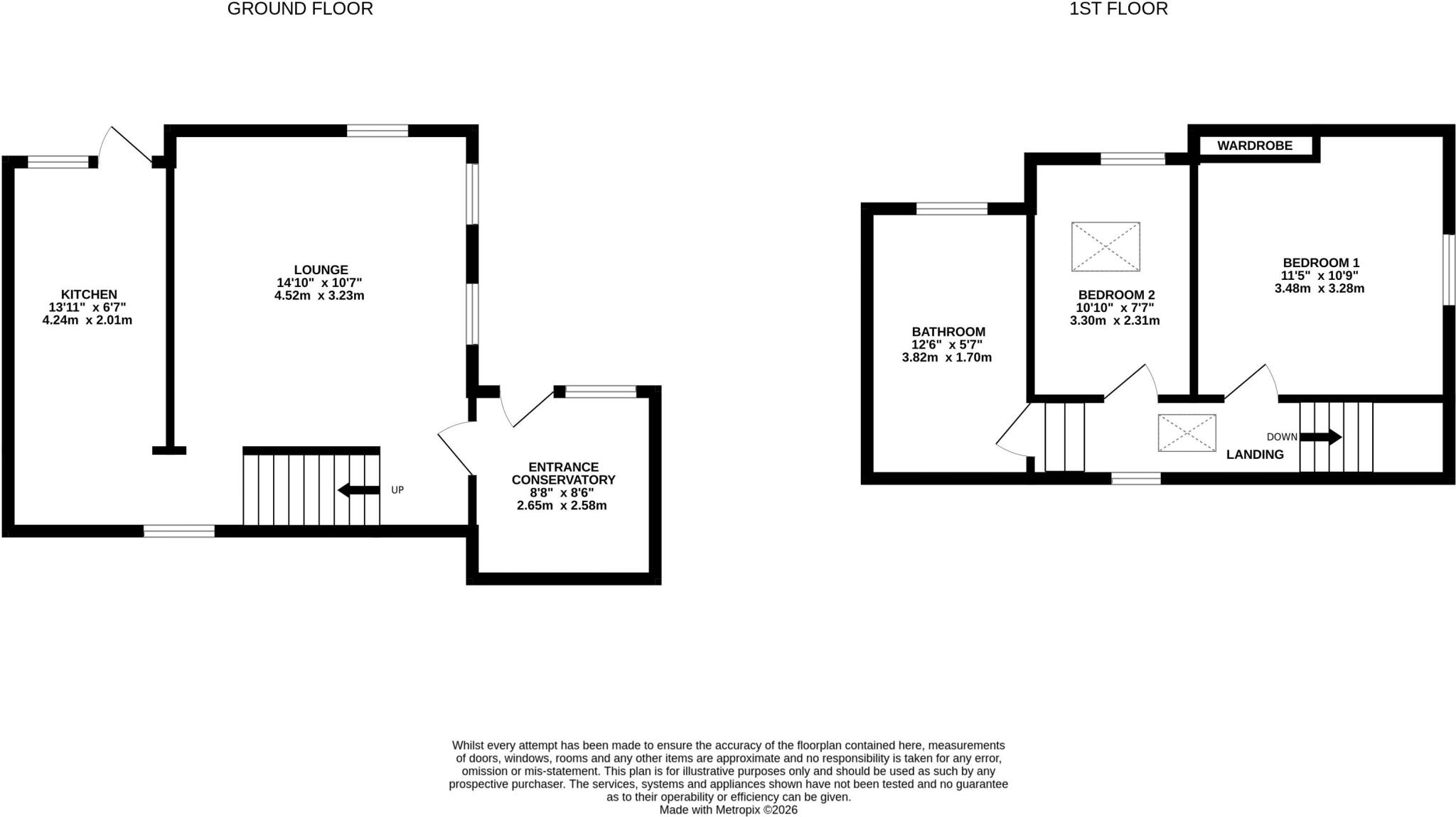 Myrtle Cottage, The Darragh, Port Erin floorplan
