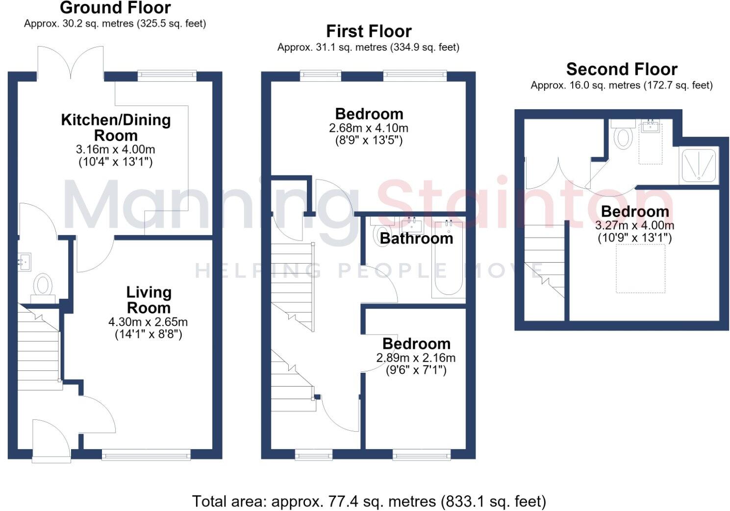Albion Close, Apperley Bridge floorplan