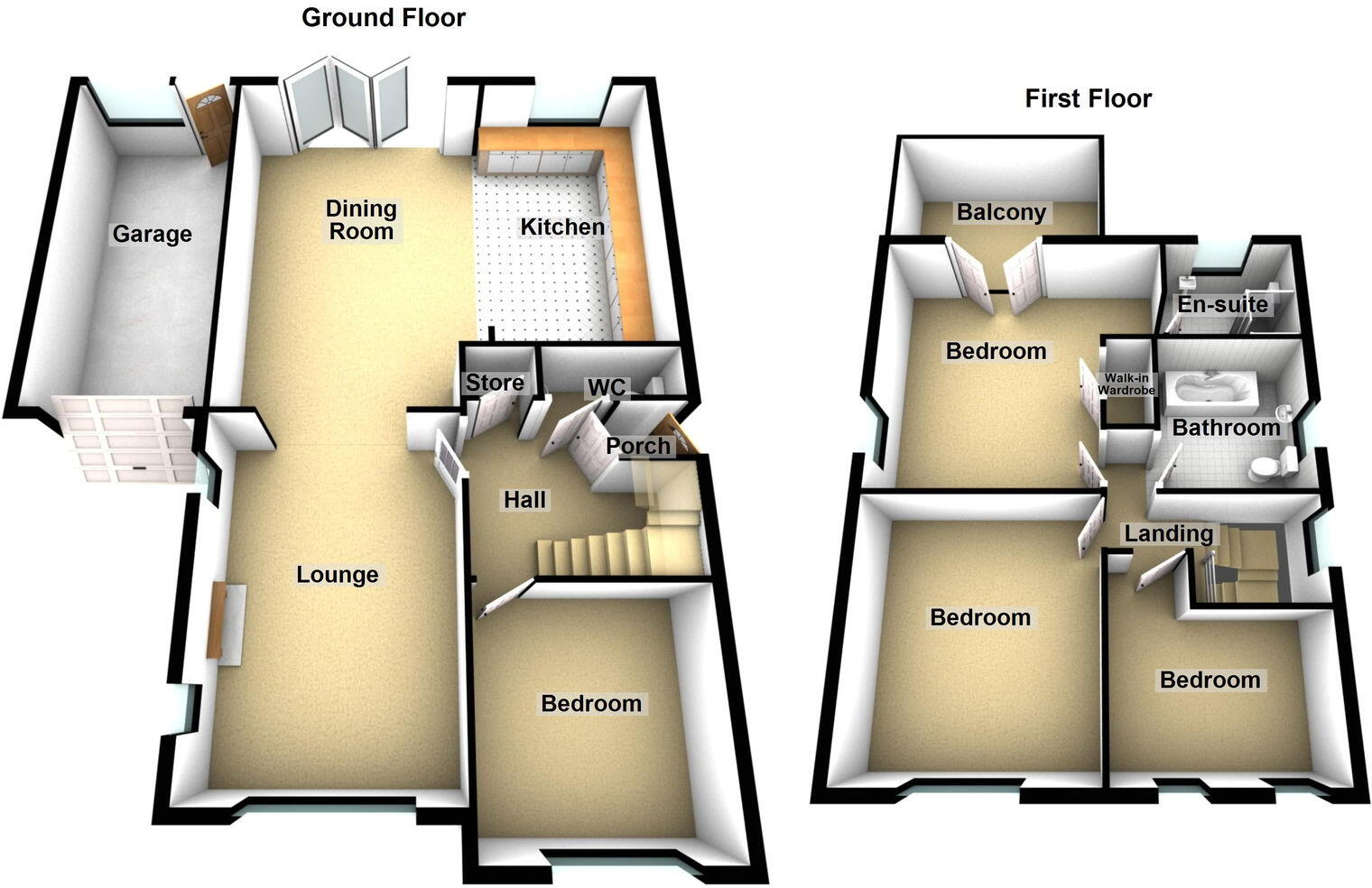 Sunfield Lane, Diggle, Saddleworth floorplan