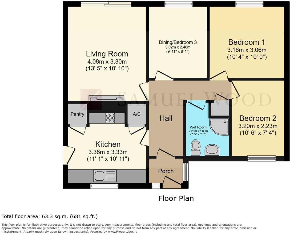 Bringewood Close, Ludlow floorplan