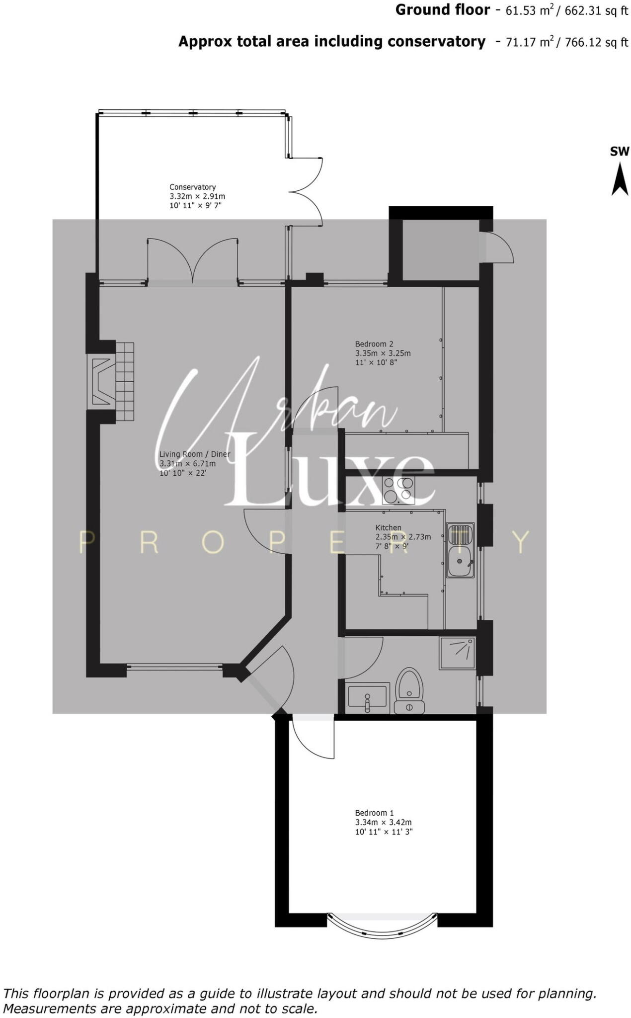 St. Lukes Close, Luton floorplan