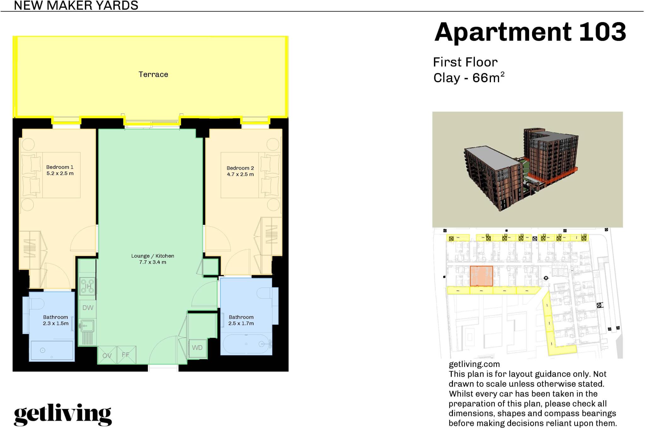 New Maker Yards floorplan