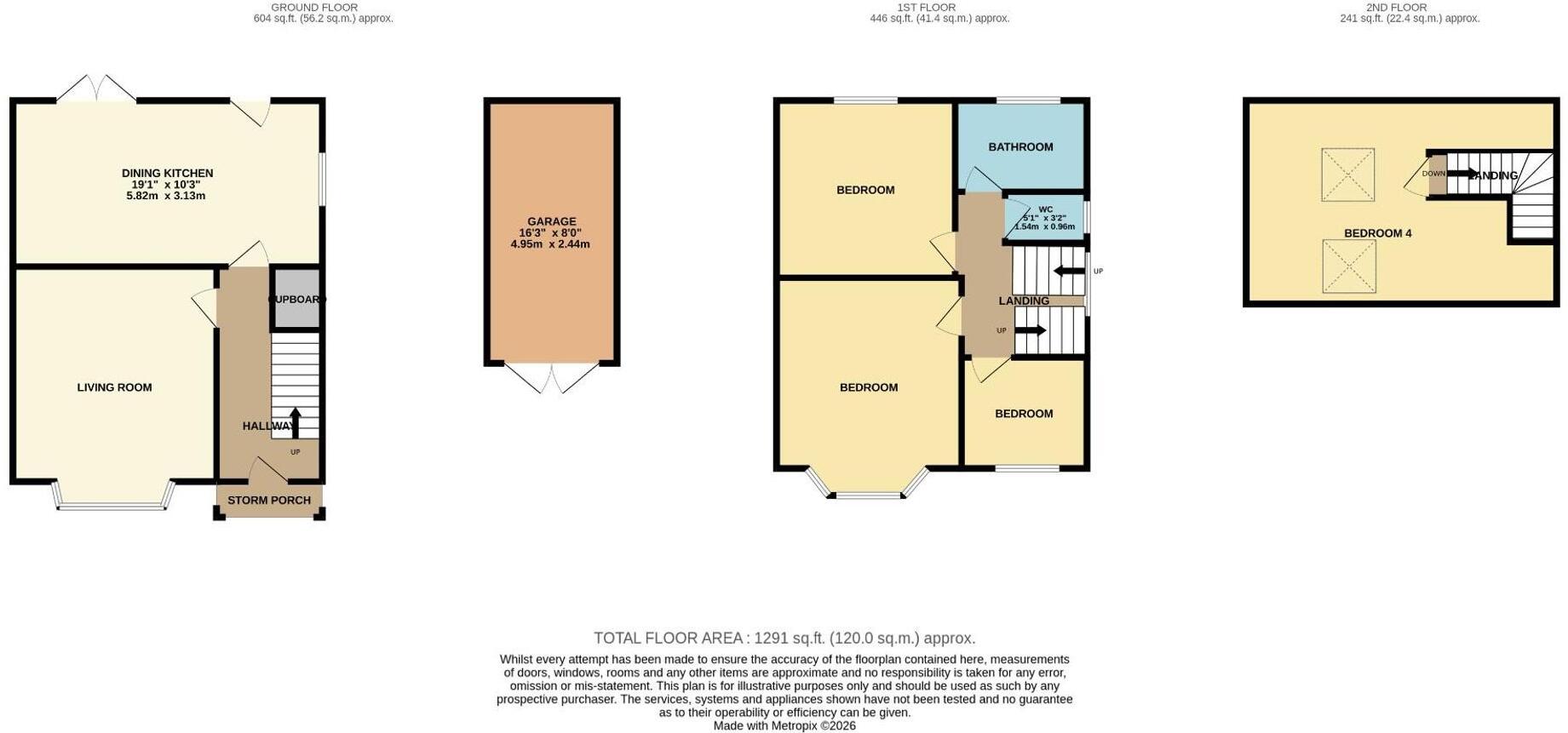 Marlow Drive, Handforth, SK9 floorplan