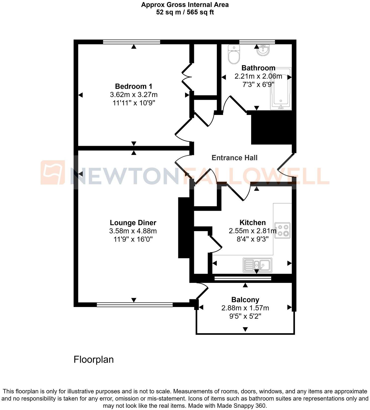 Paston Ridings, Peterborough, PE4 floorplan