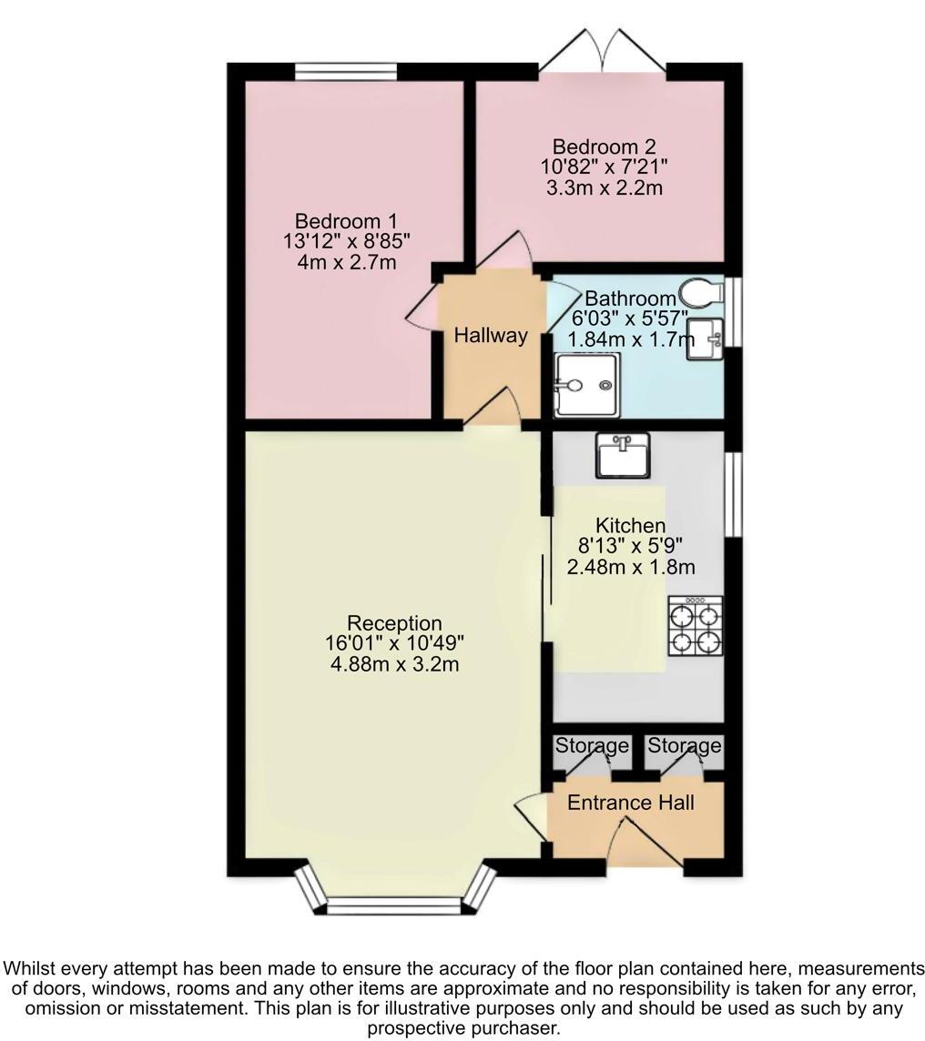 Beeston Close, Bolton, BL1 floorplan