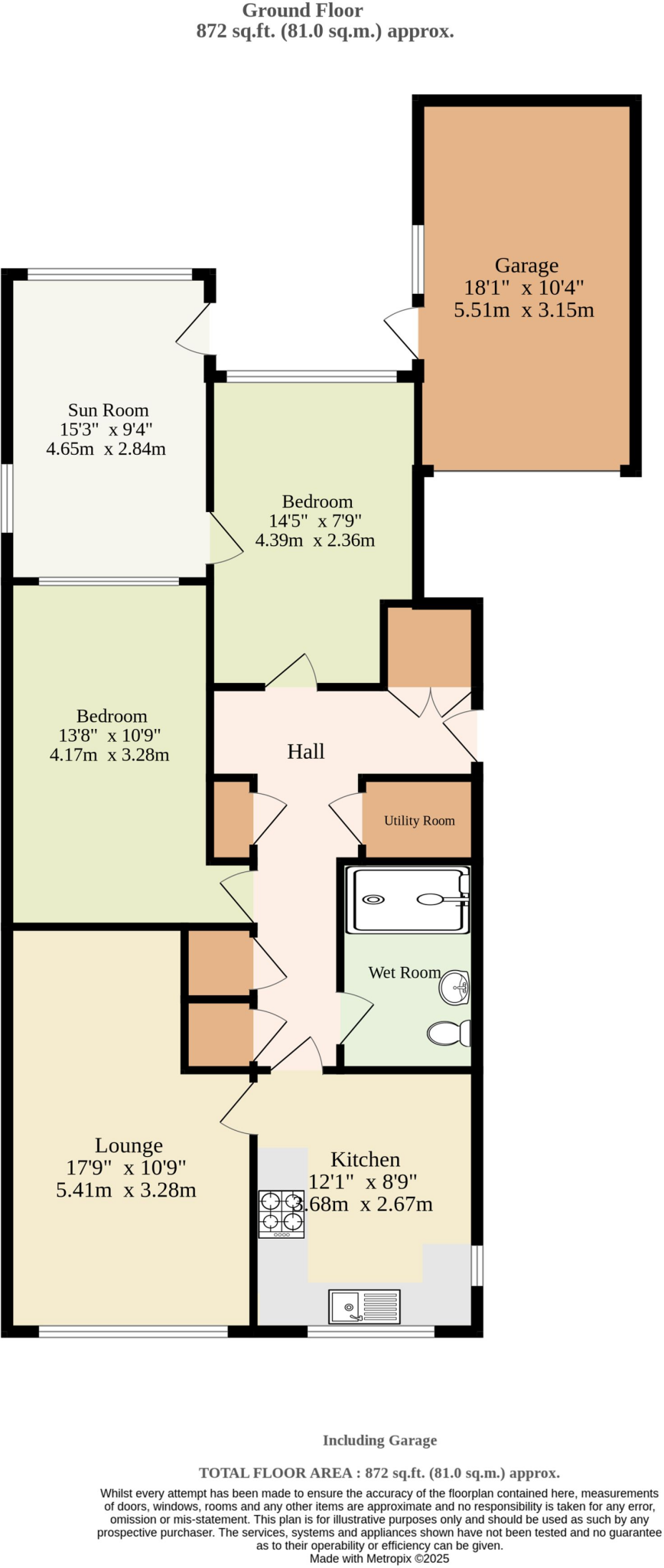 Waterloo Avenue, Roydon floorplan