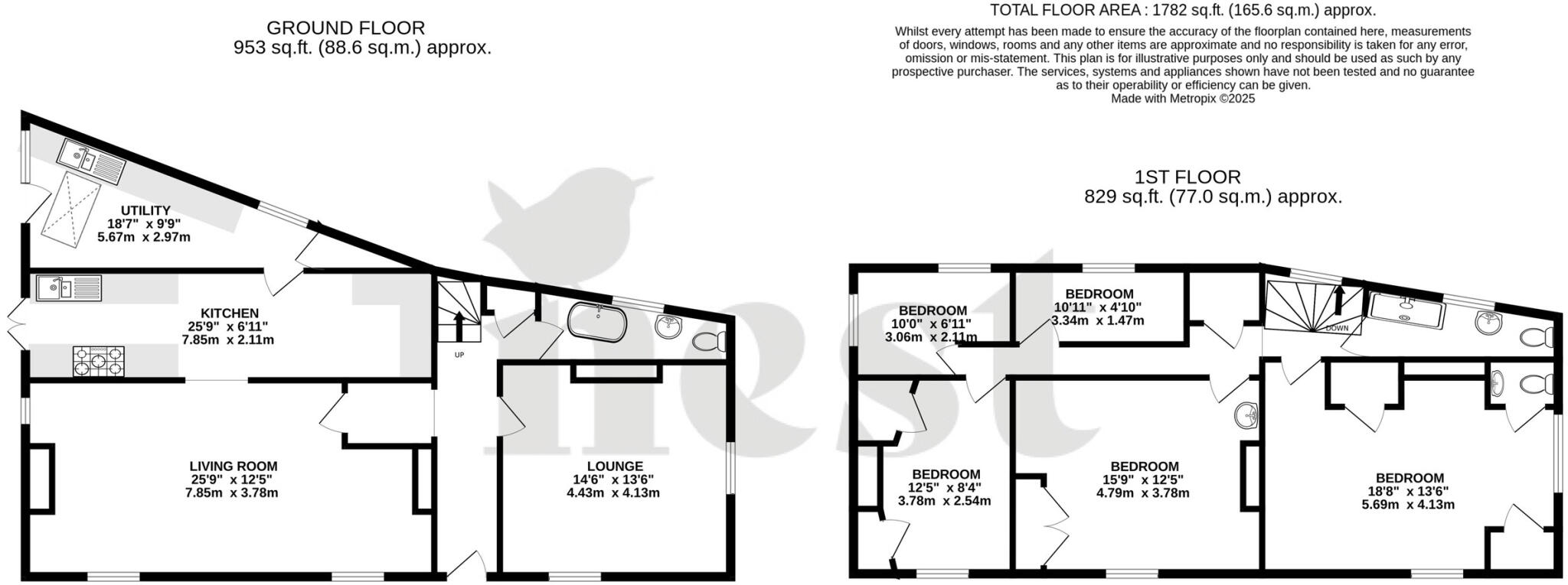 Creech Heathfield, Taunton, Somerset floorplan