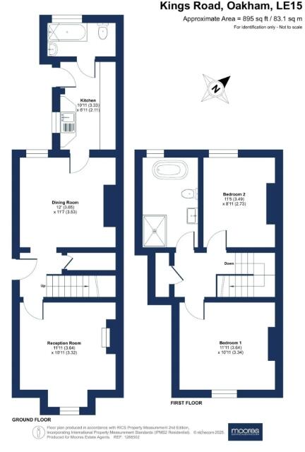 Kings Road, Oakham floorplan