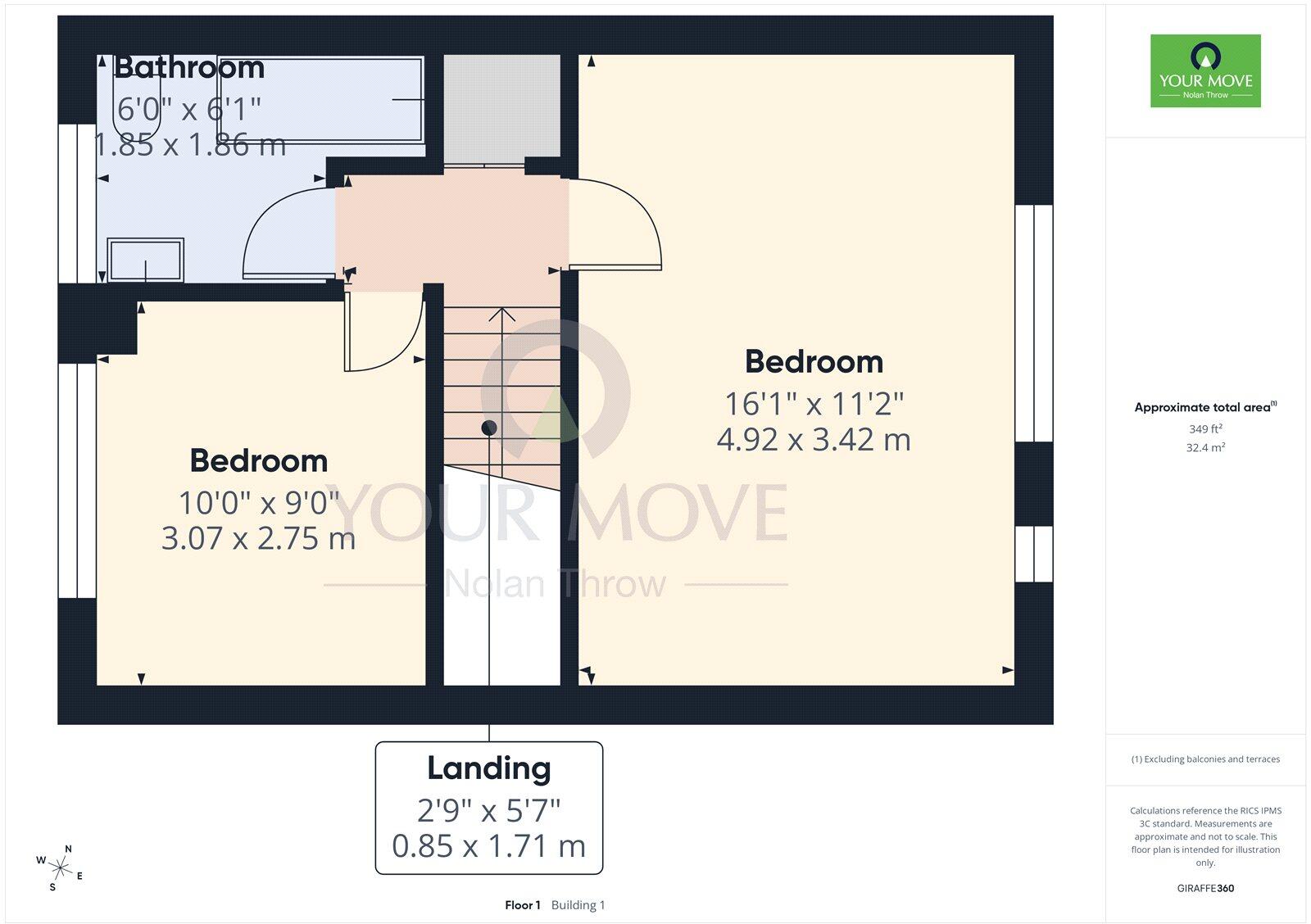 Acre Lane, Northampton, Northamptonshire, NN2 floorplan