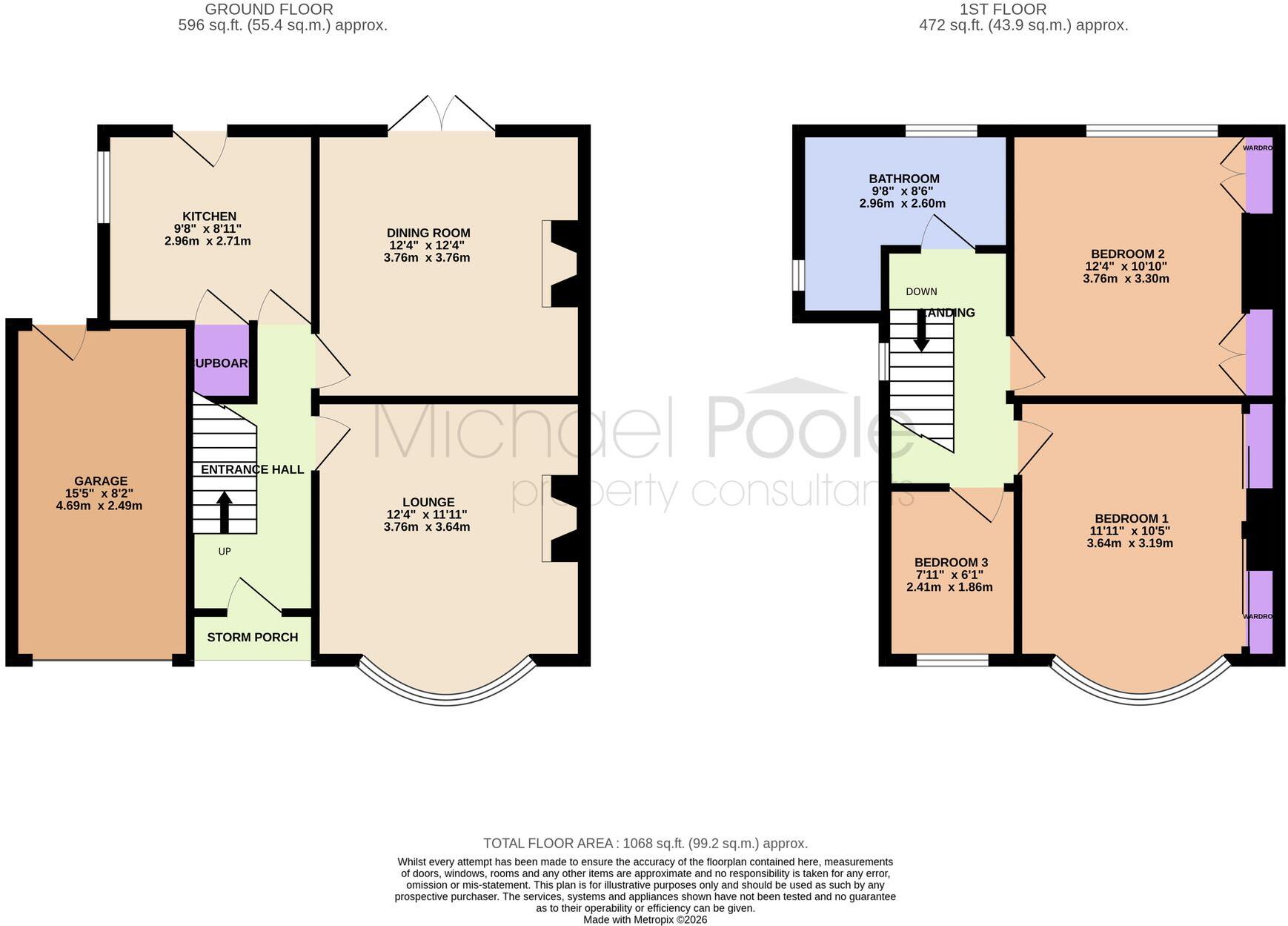 Coniston Road, Stockton-On-Tees, TS18 floorplan