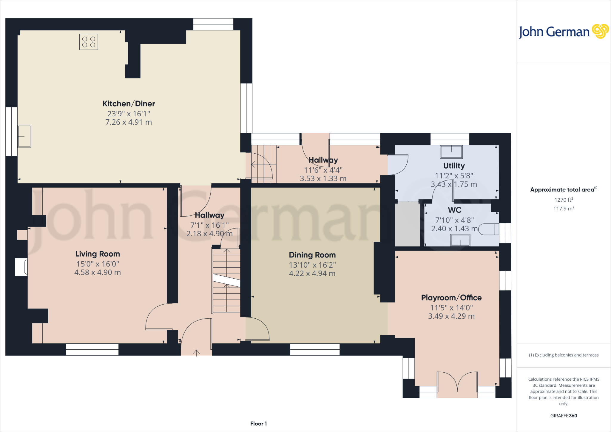 Pershall, Eccleshall, Stafford floorplan