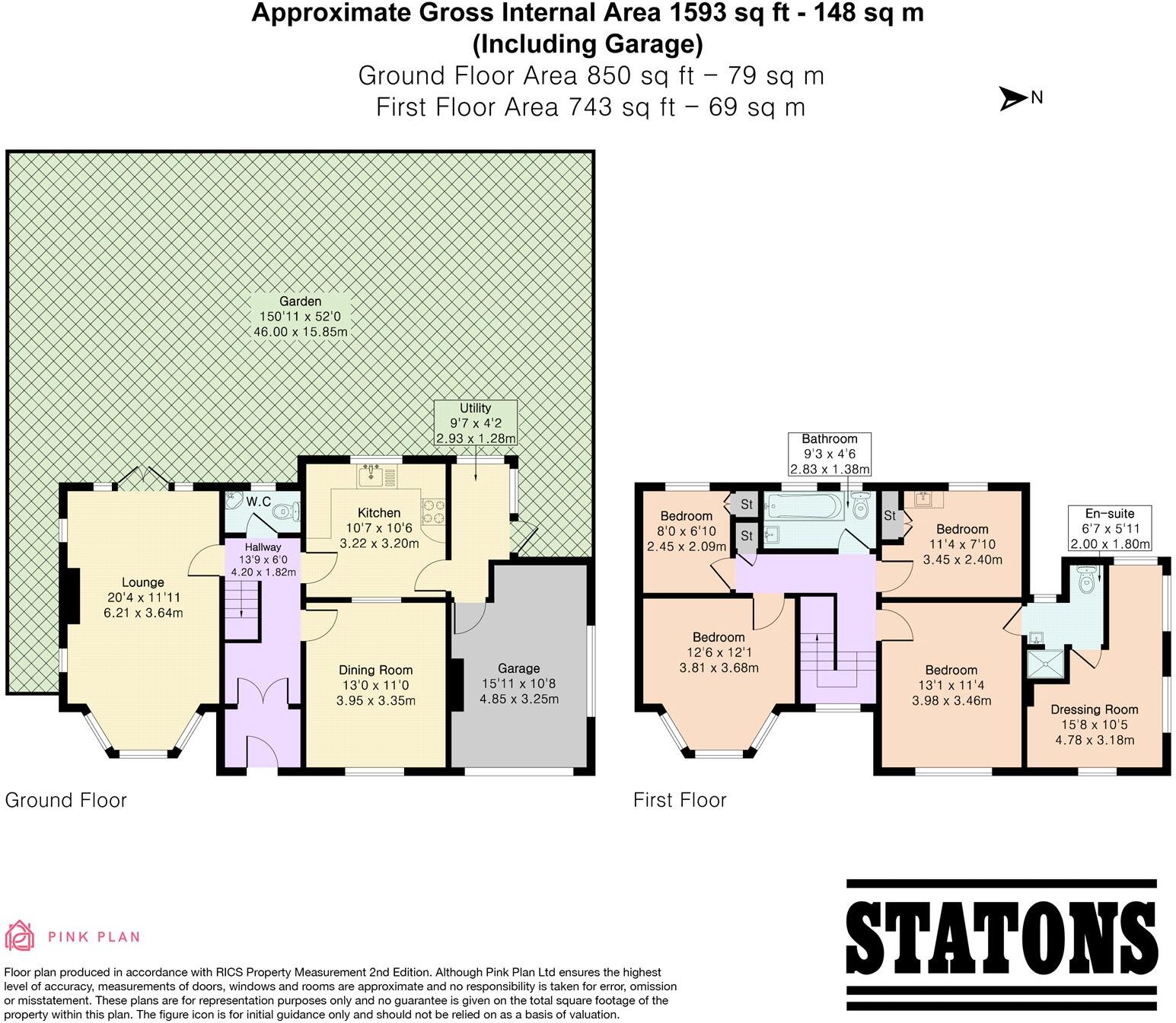 Park Road, New Barnet, Barnet, EN4 floorplan