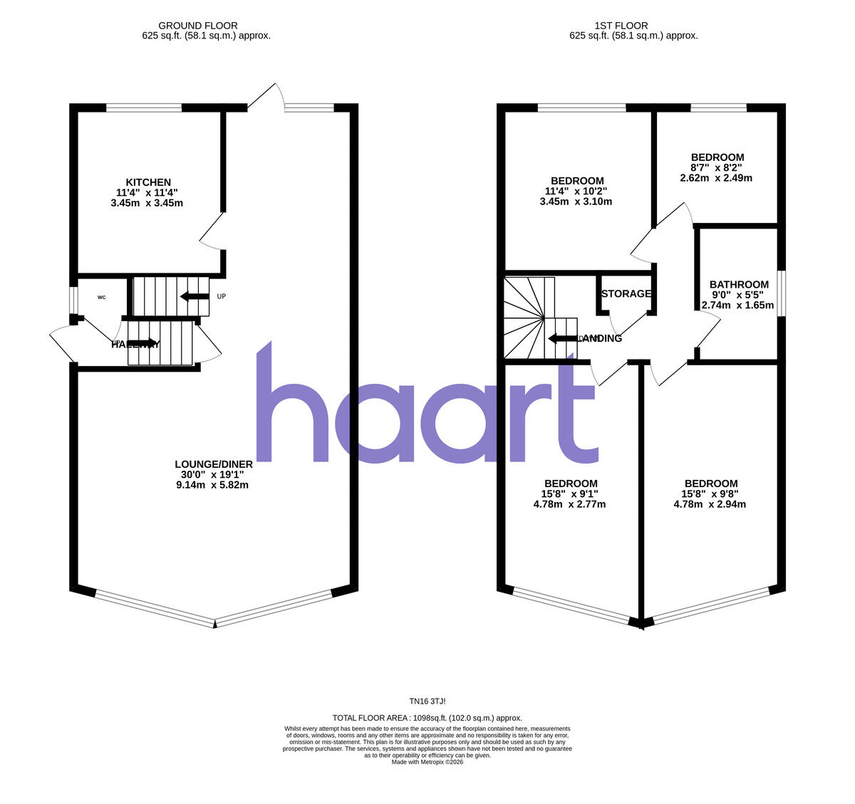Stock Hill, Biggin Hill floorplan