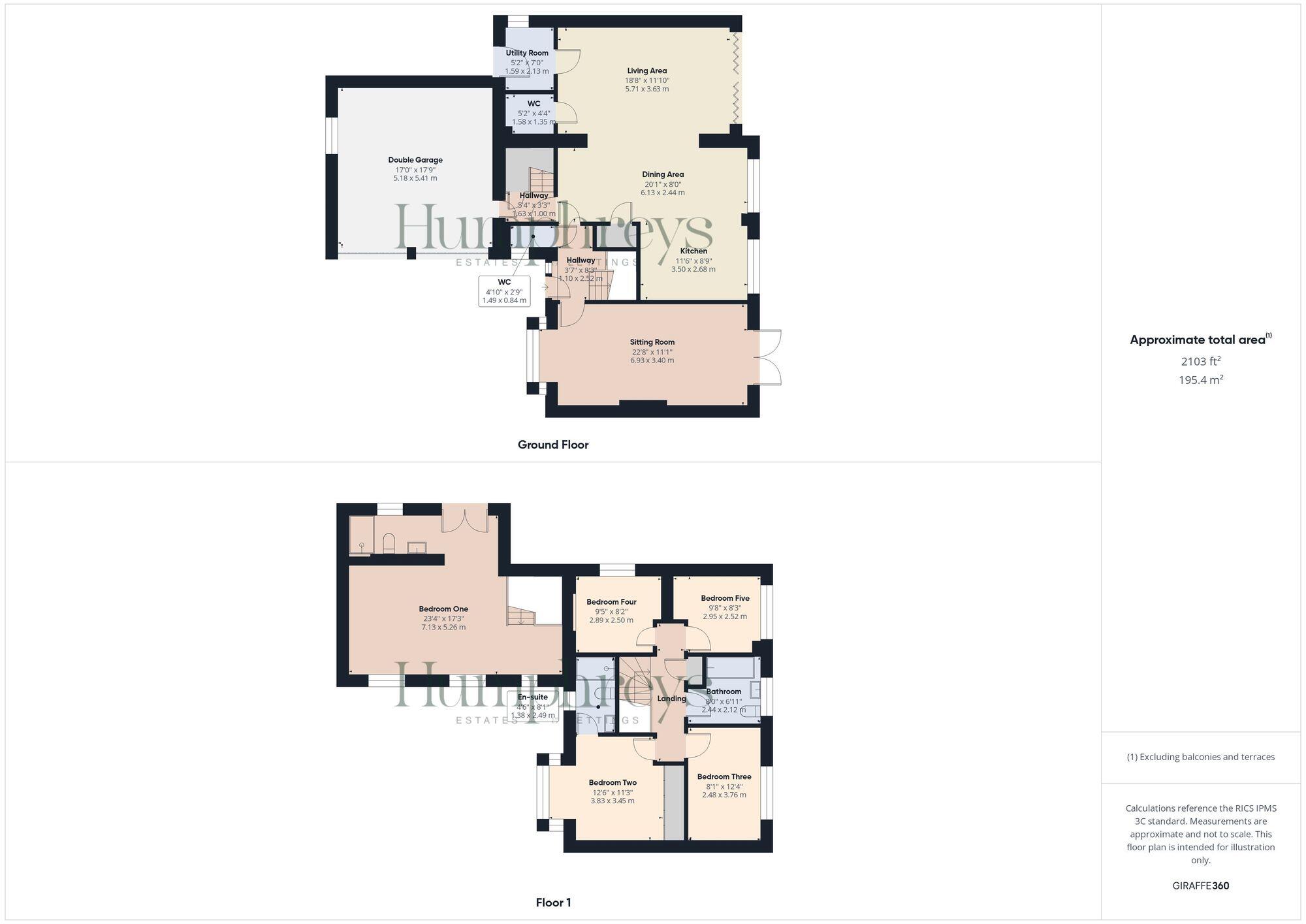 Godre'r Waen, Flint Mountain, CH6 floorplan