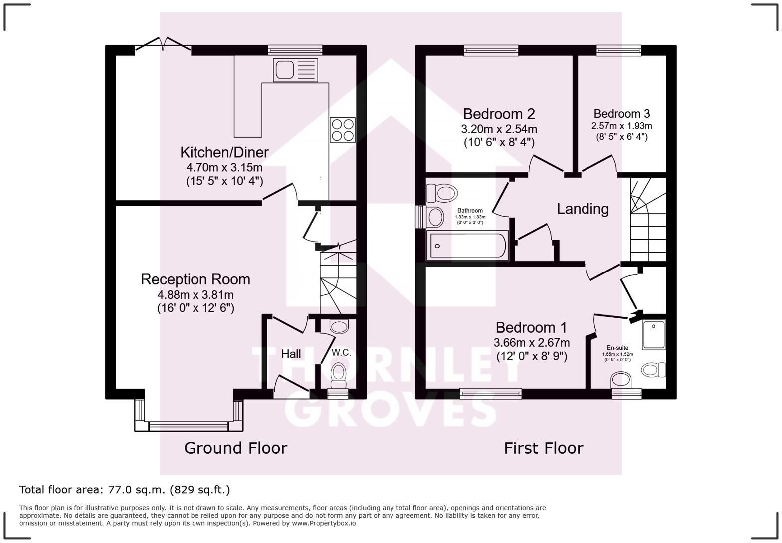 Chesterfield Close, Eccles, M30 floorplan