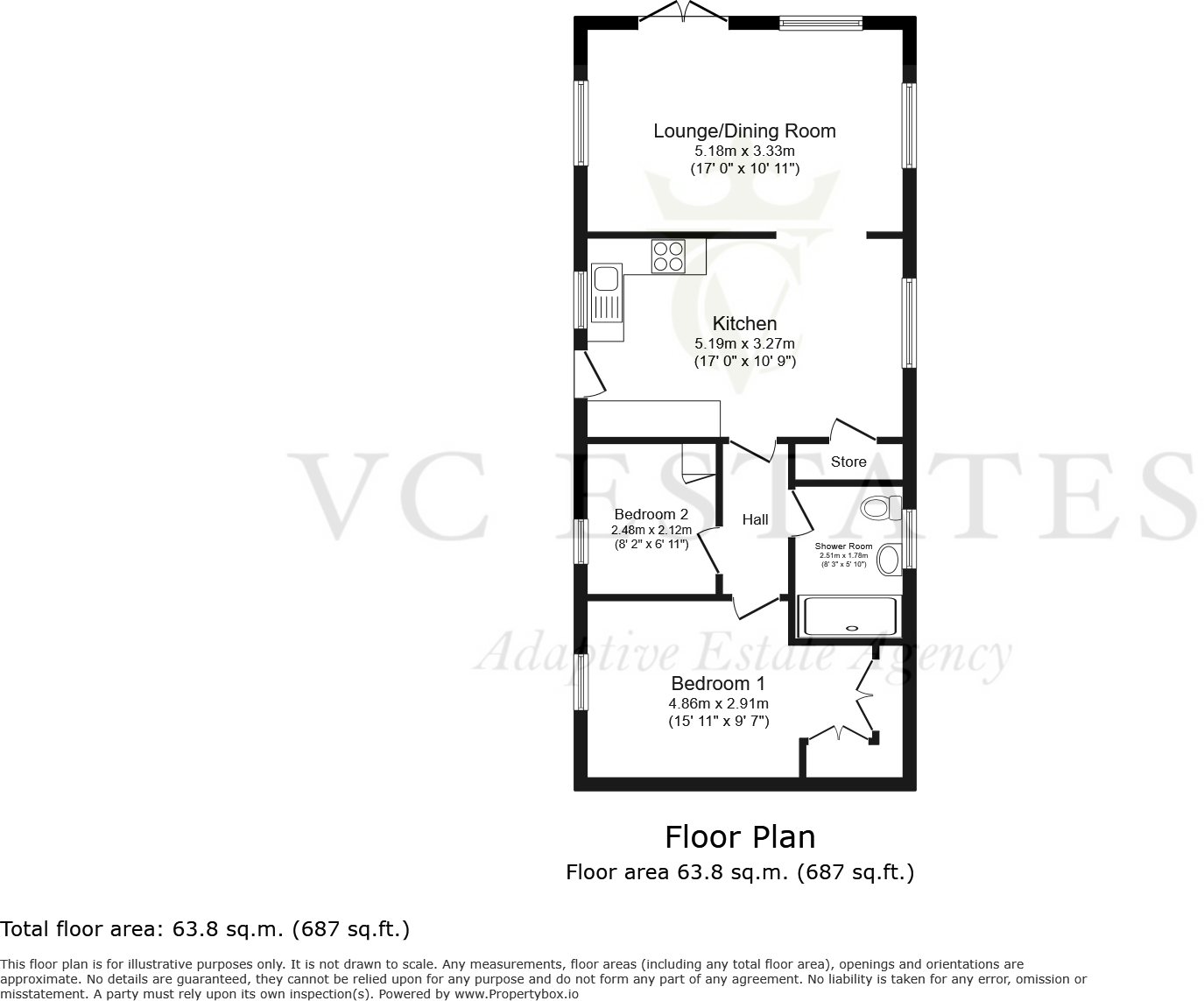Alresford Road, Winchester, SO21 floorplan