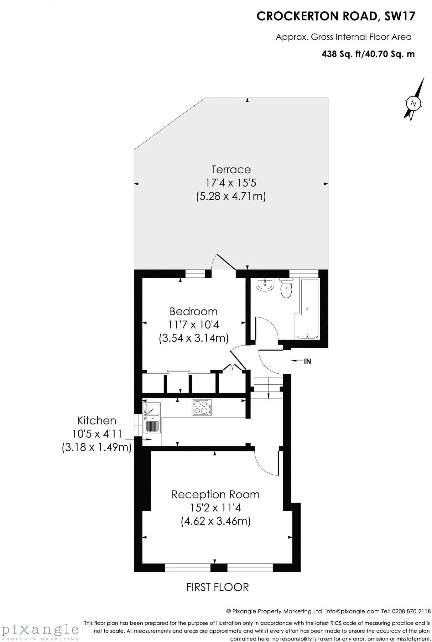 Crockerton Road, Wandsworth Common. SW17 7HG   floorplan