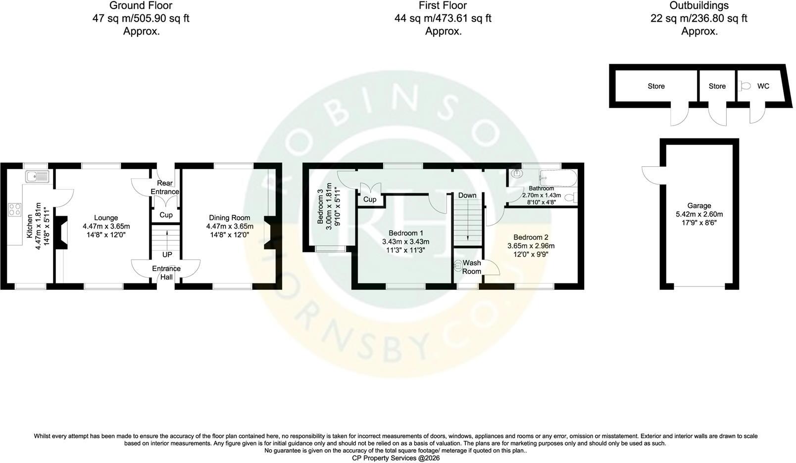 Church Lane, Tickhill, Doncaster floorplan