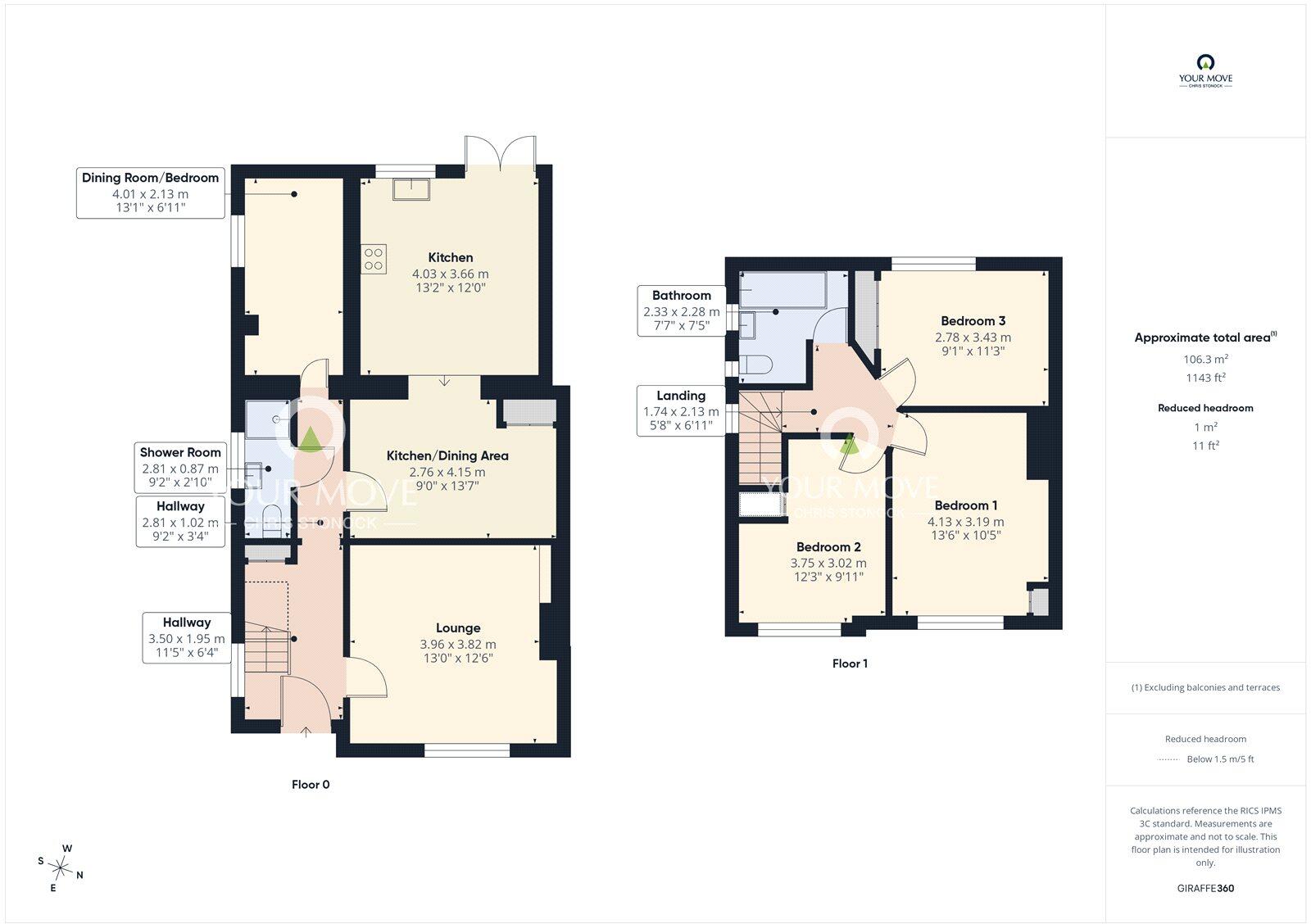 Lonnen Drive, Swalwell, Newcastle upon Tyne, Tyne and Wear, NE16 floorplan