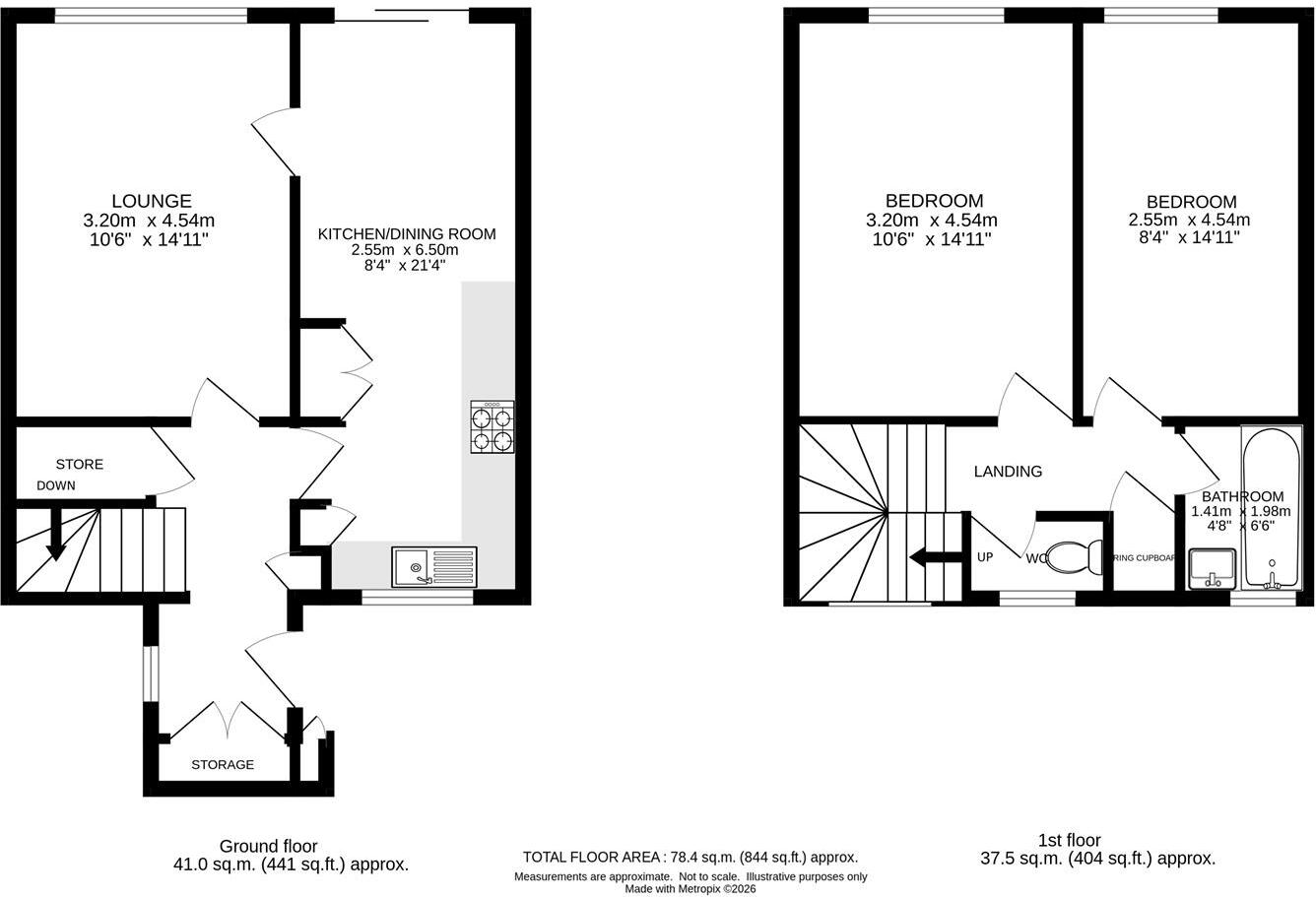 Brabazon Avenue, Wallington floorplan