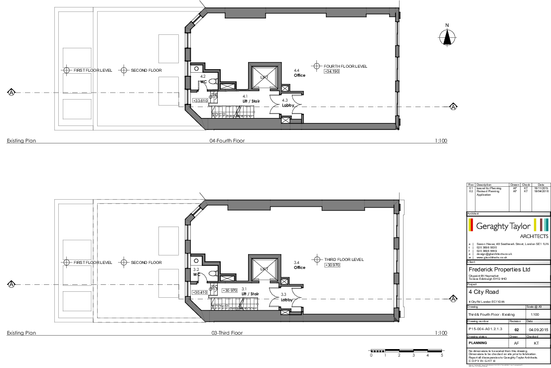 3rd & 4th Floor Plans