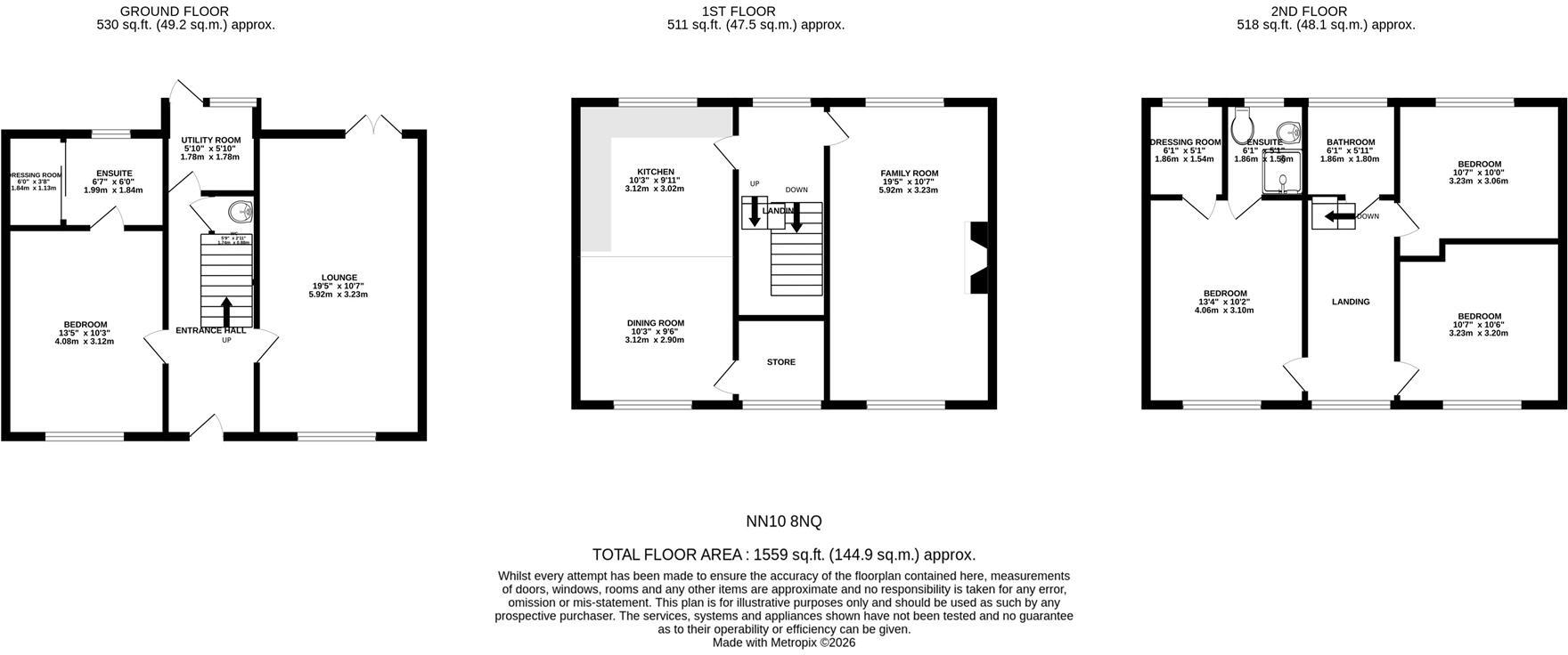 School Lane, Higham Ferrers, Rushden floorplan