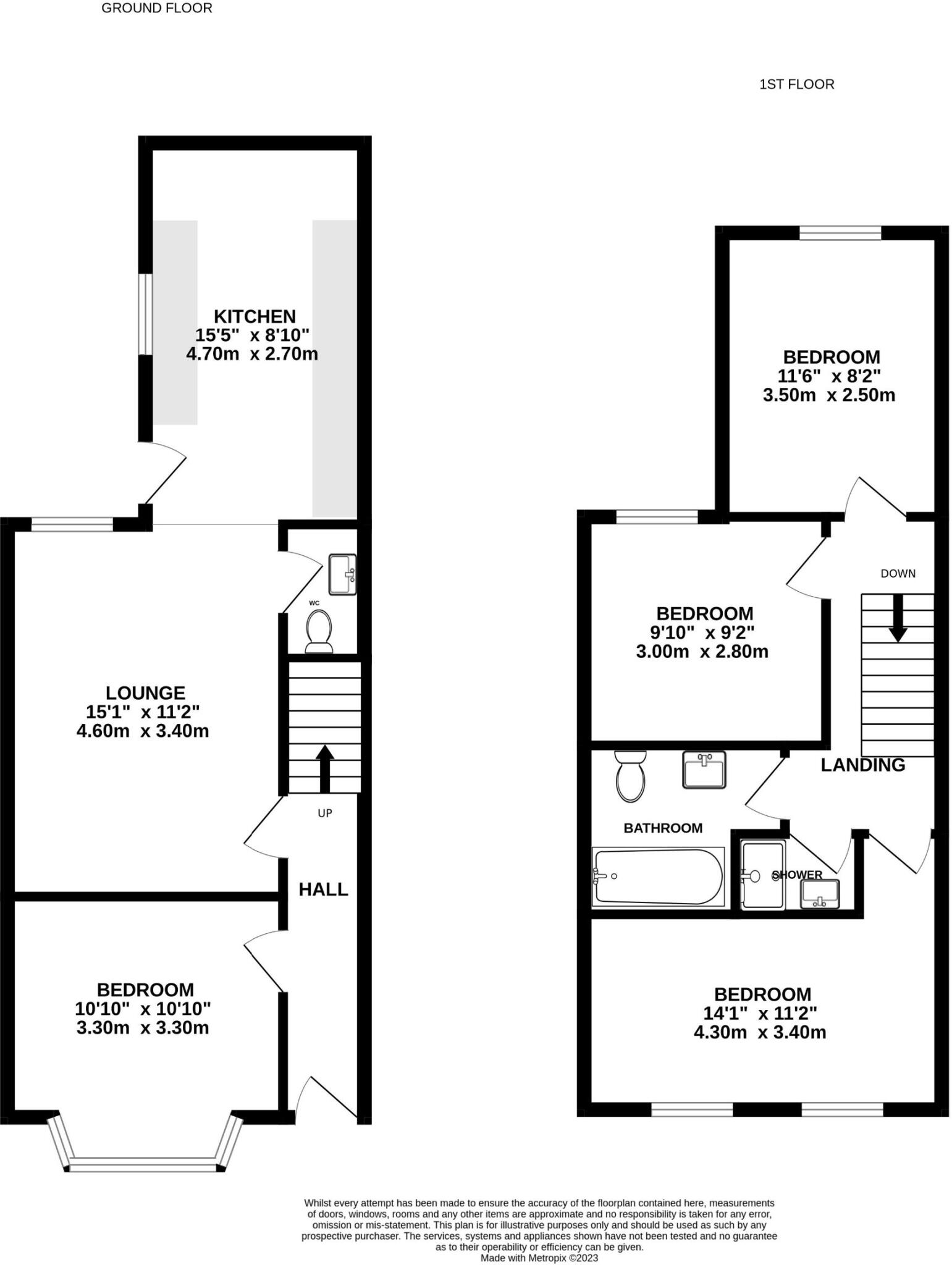 4 Bed - Woodcroft Road, Wavertree, L15 floorplan