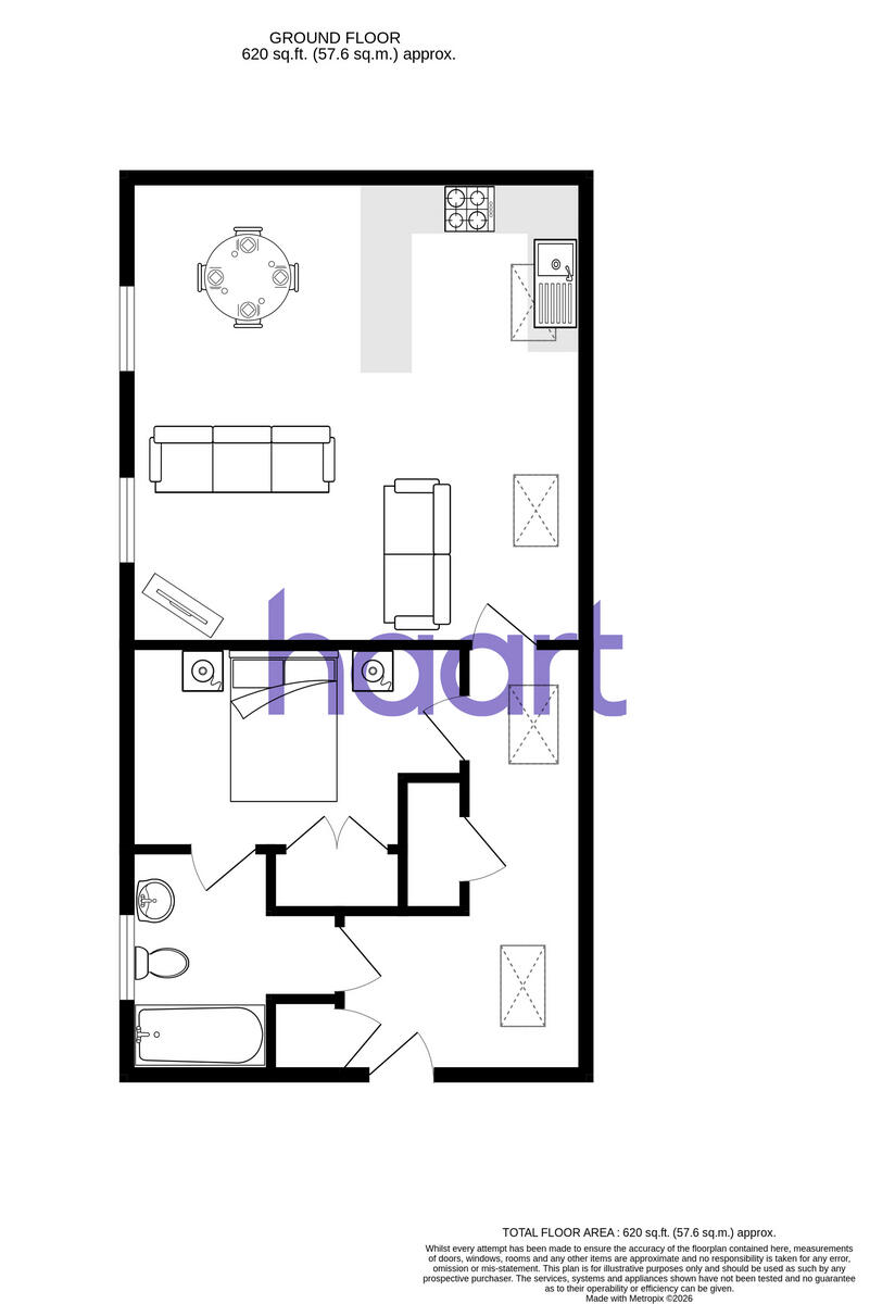 St Marys Court, Kenilworth floorplan
