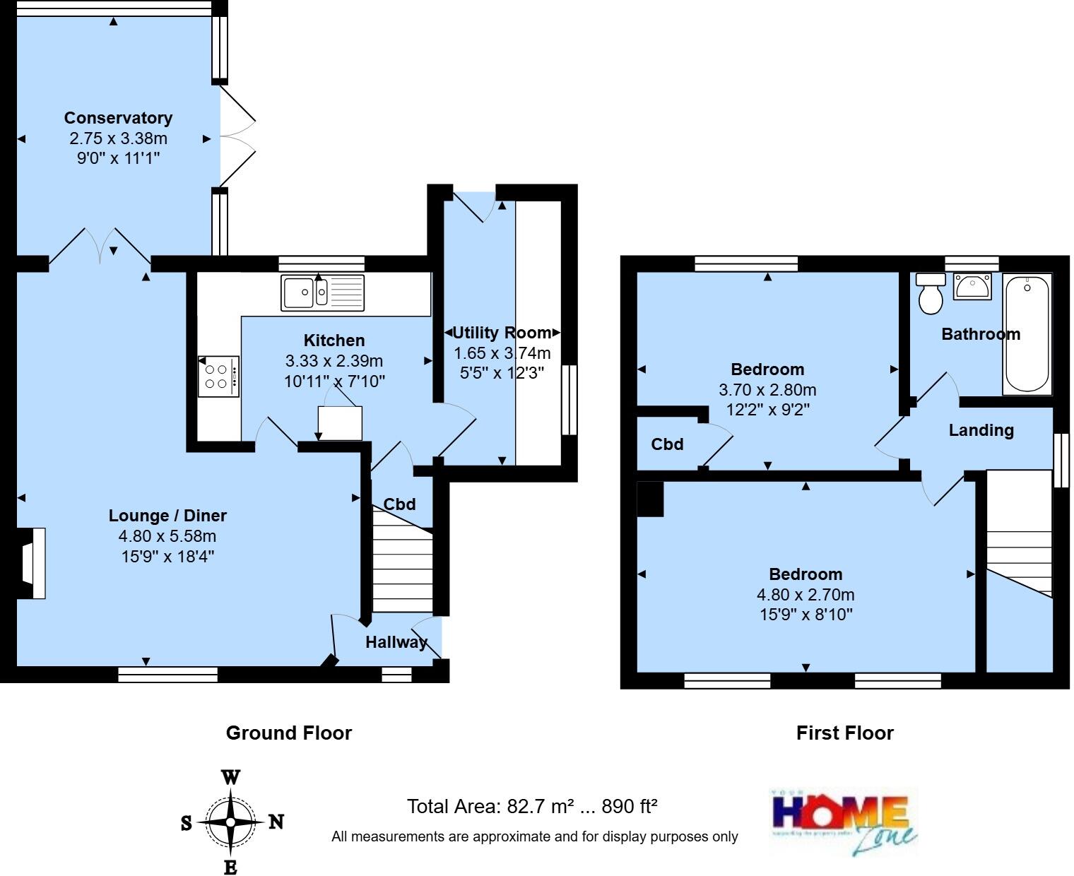 Druitt Road, Christchurch, Dorset, BH23 floorplan