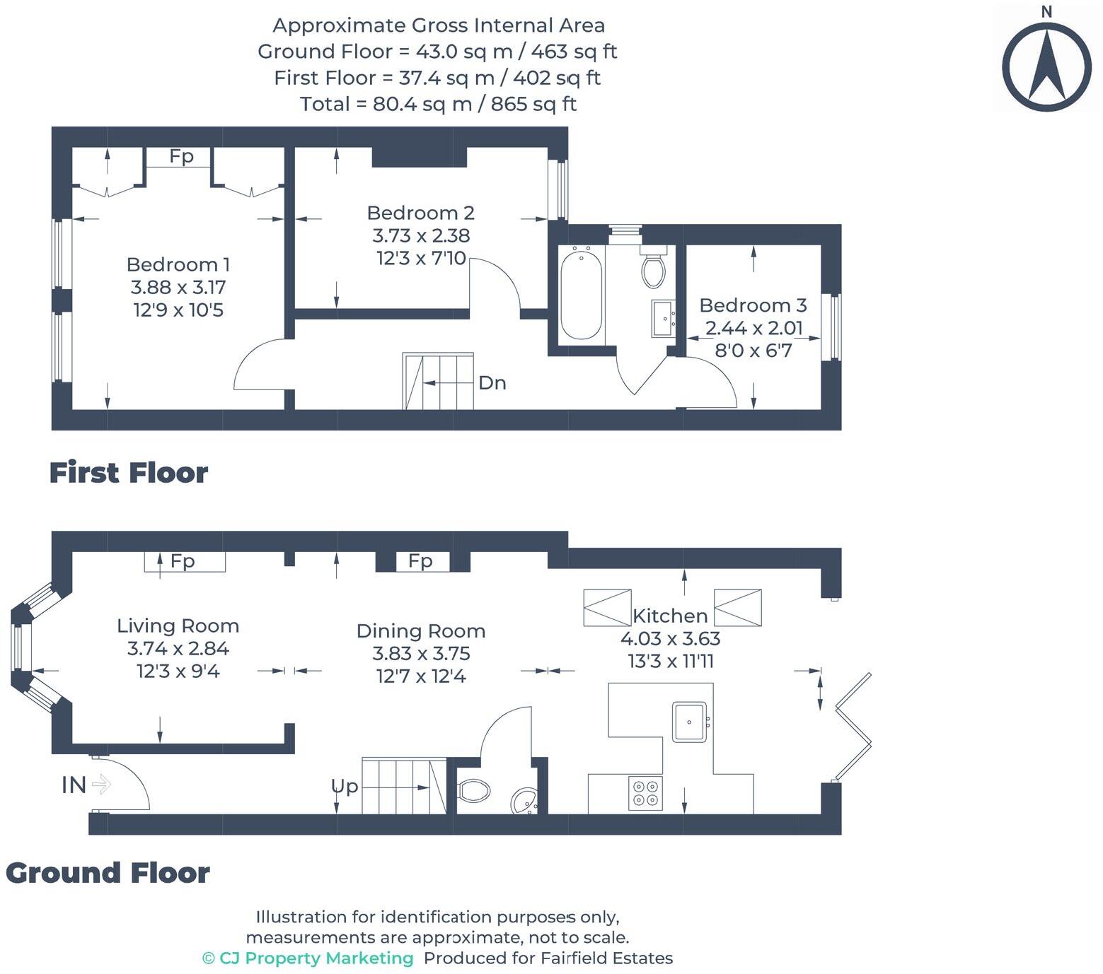 Sandringham Road, Watford, WD24 floorplan