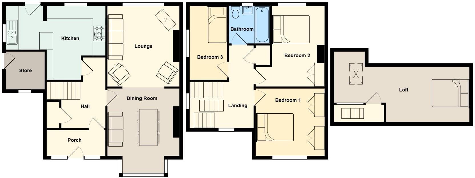 Tennyson Road, Penarth floorplan