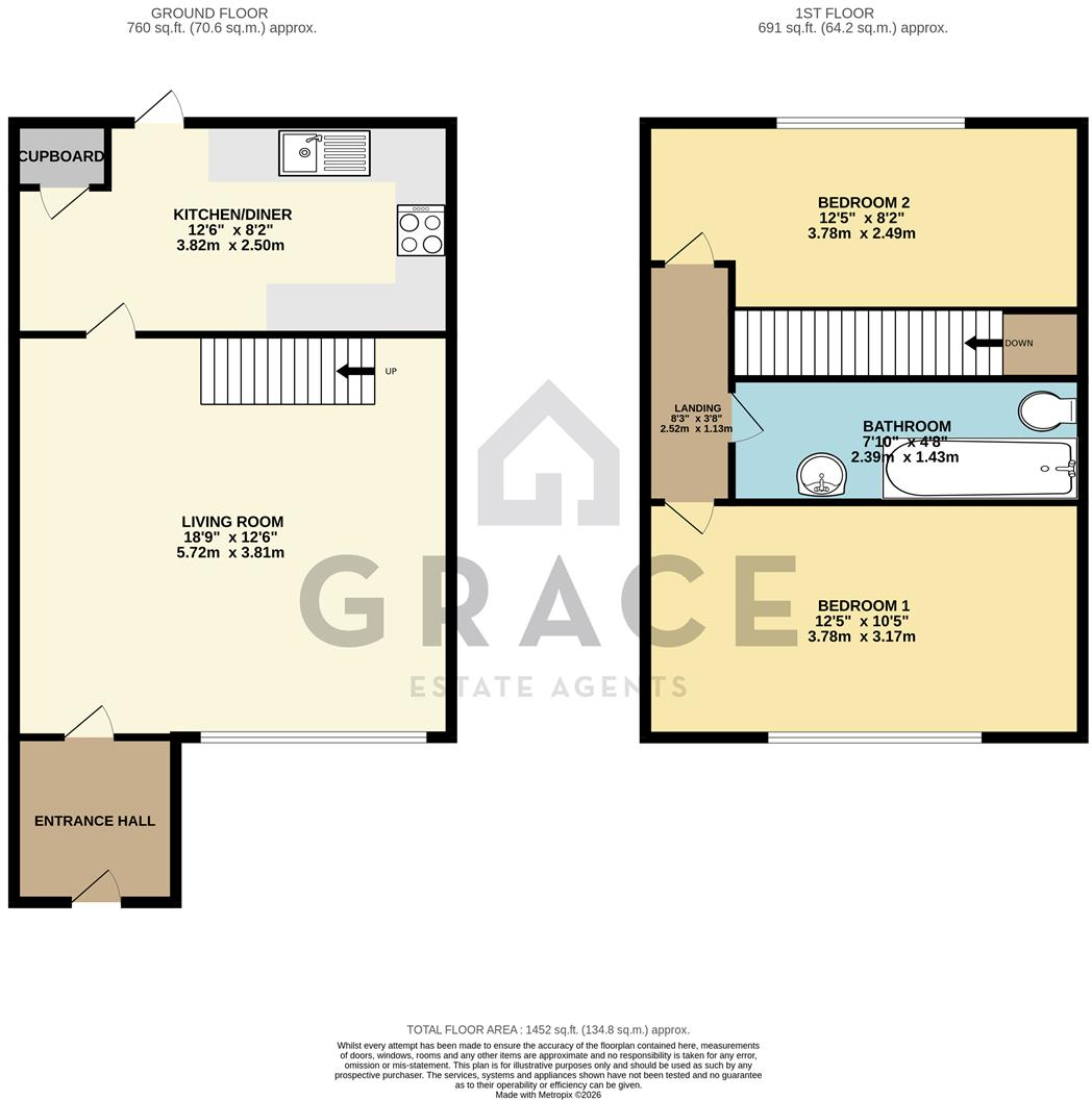 Ludbrook Close, Needham Market, Ipswich floorplan