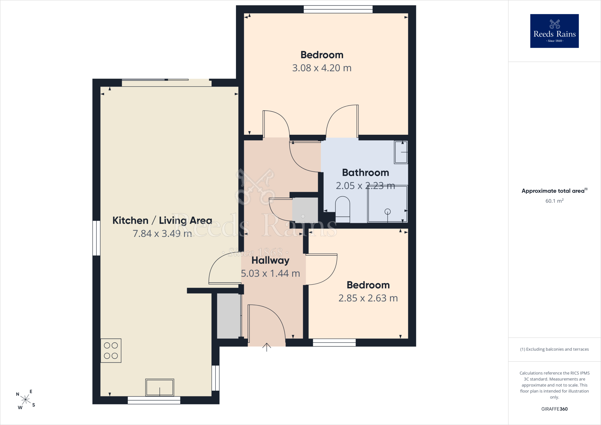 Restharrow Road, York, North Yorkshire, YO24 floorplan