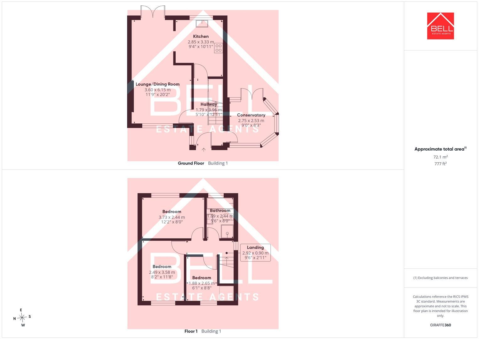 Argus Close, Festival Park floorplan