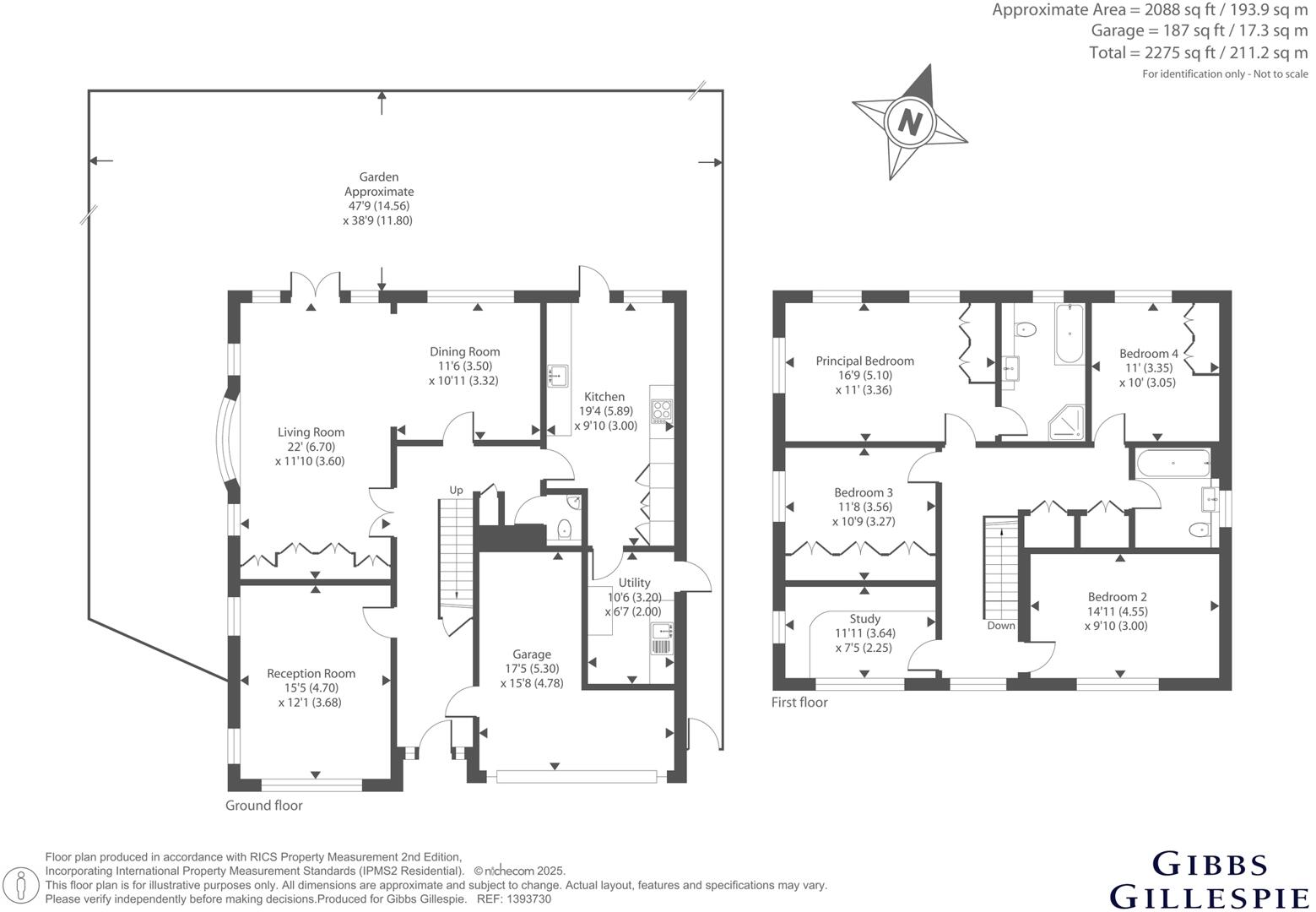 Royston Grove, Pinner floorplan